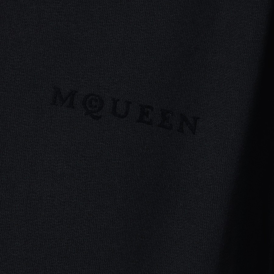 Alexander Mcqueen Zip-up Cotton Hoodie