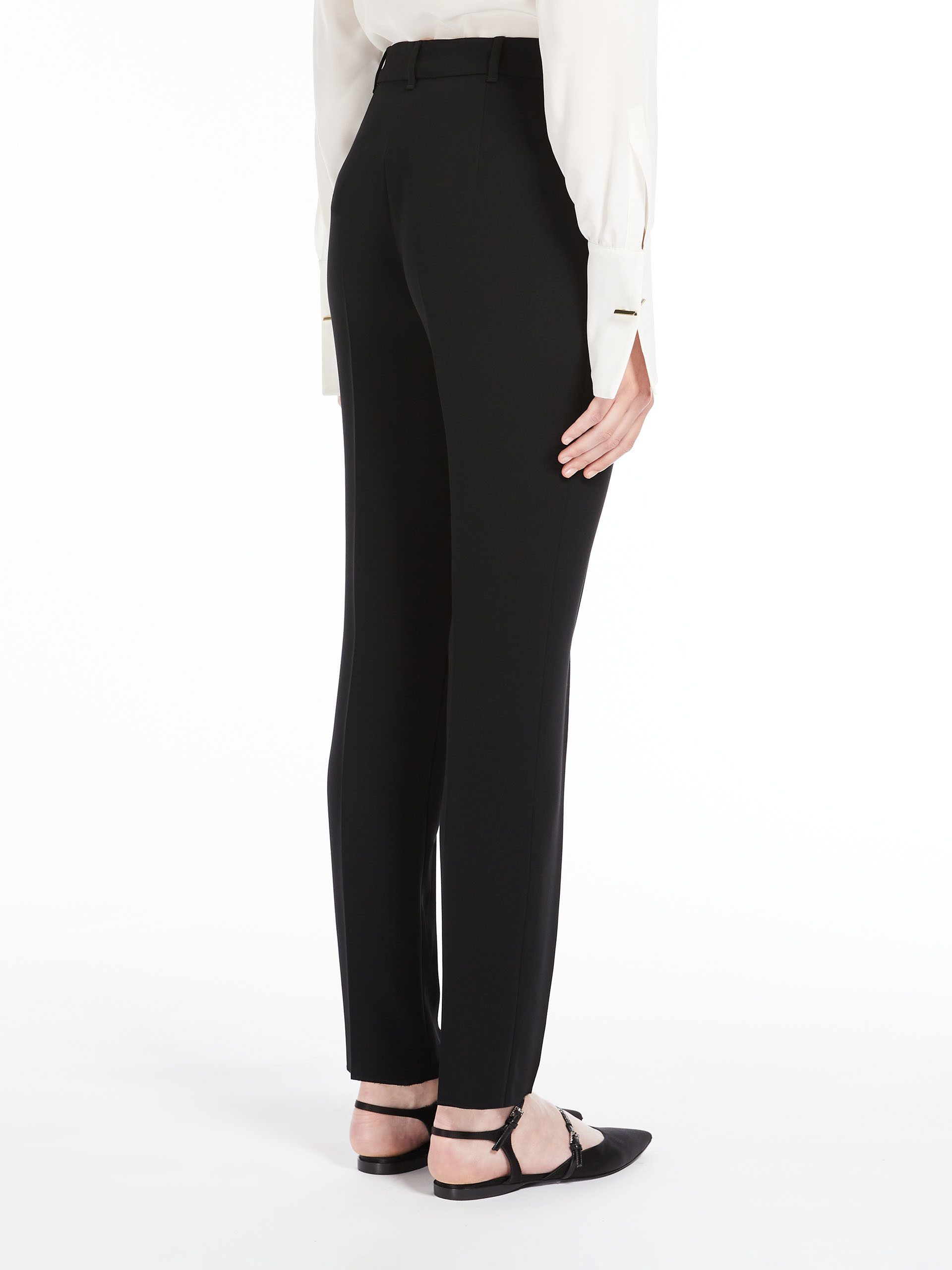 Max Mara Trousers In Black