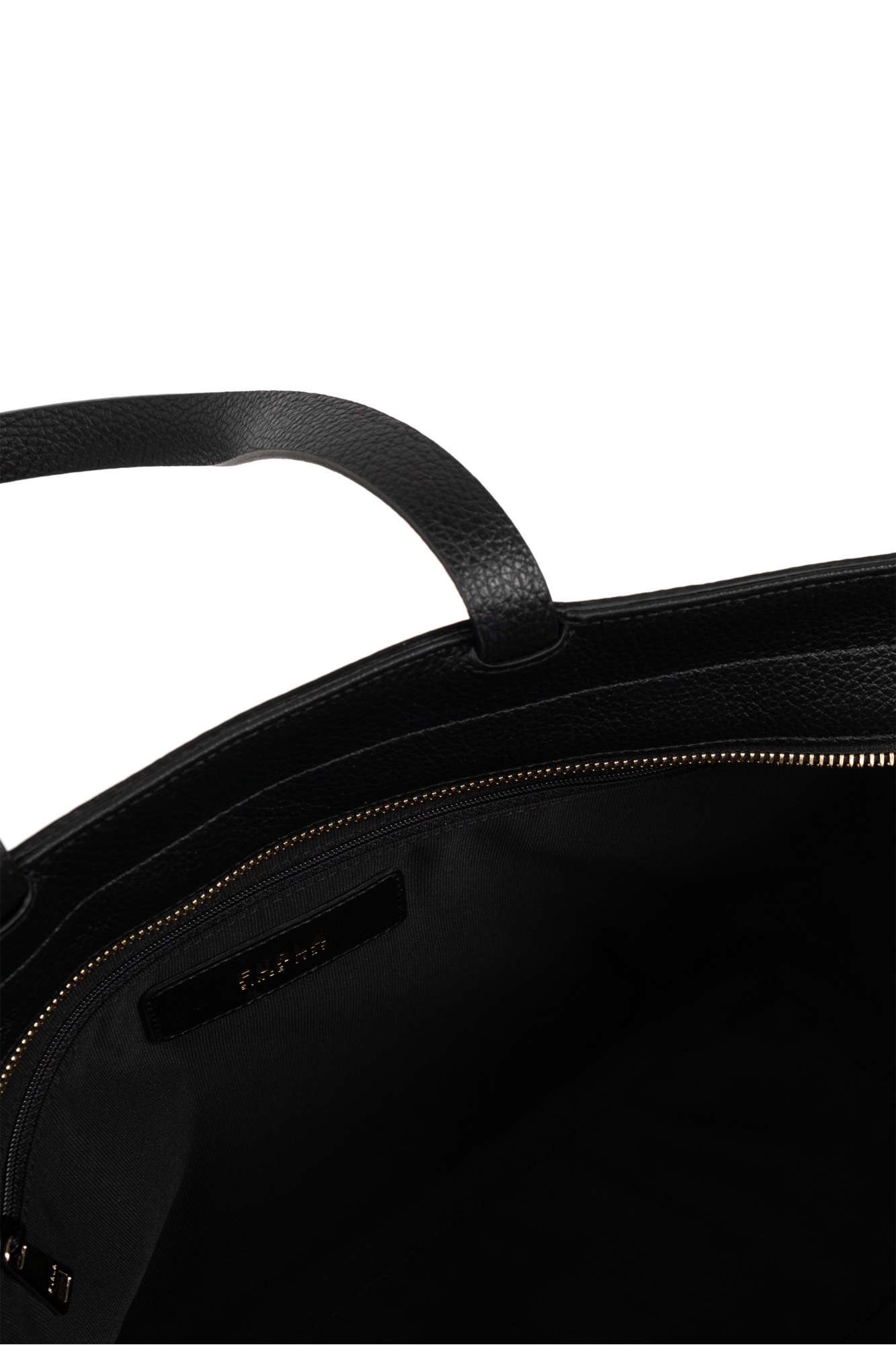 Furla Sfera Large Shopper Bag In Black