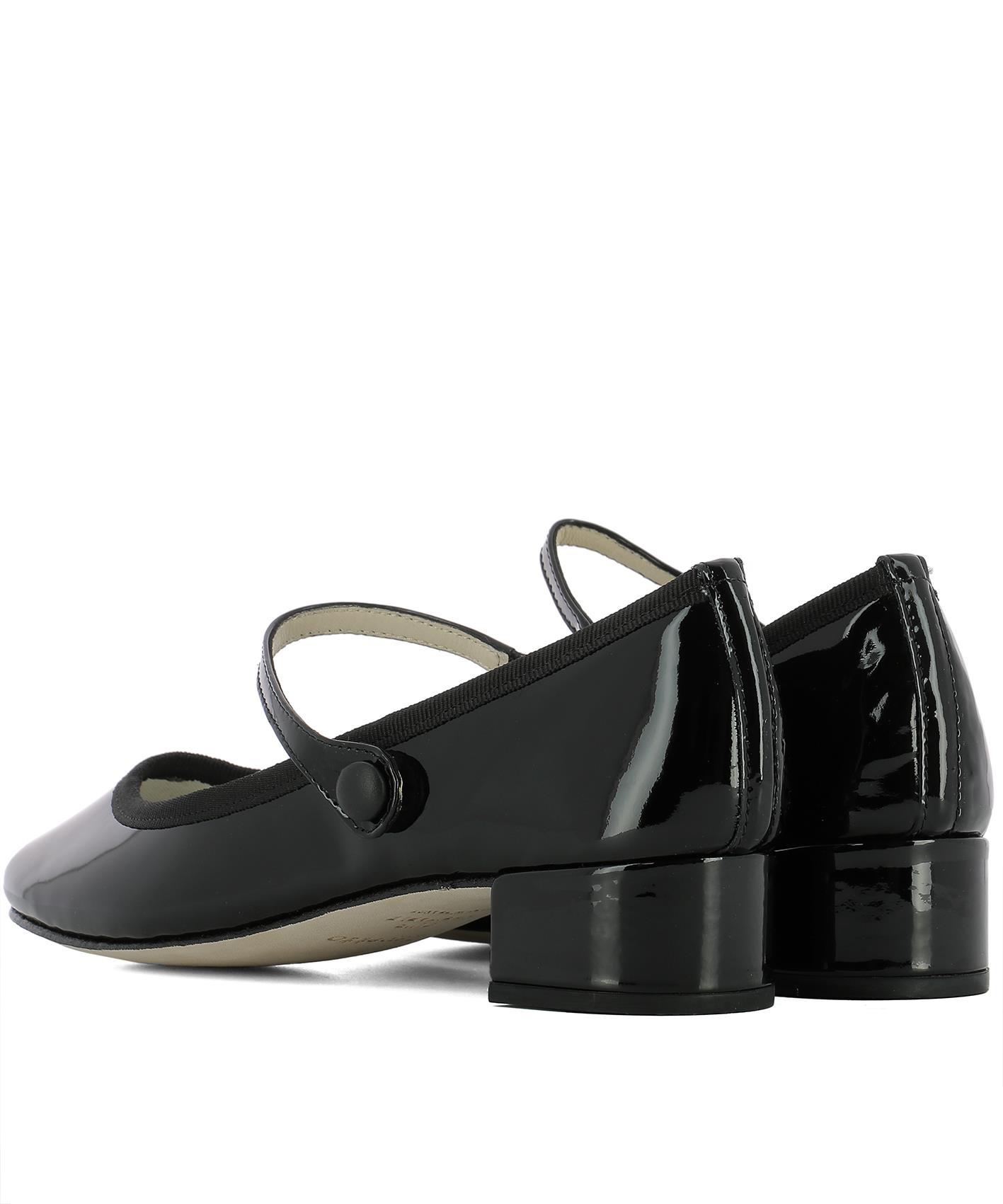 Repetto Mary Jane Heels In Black