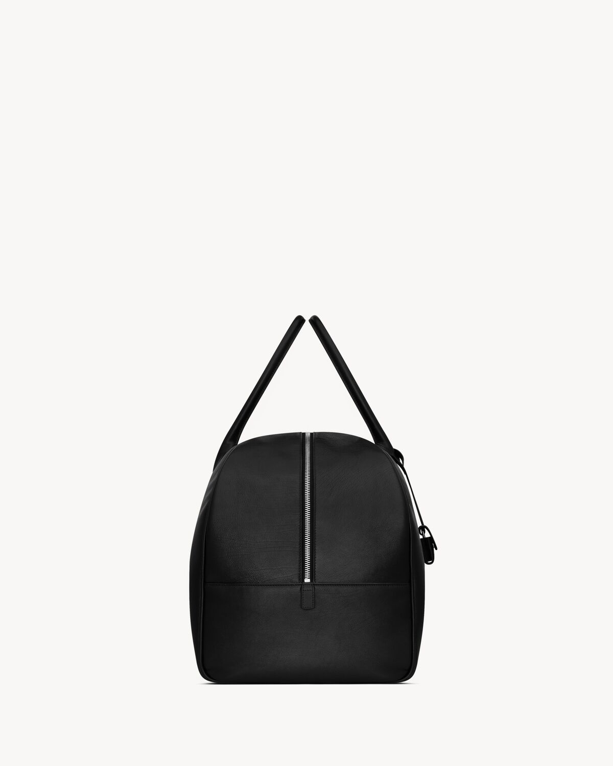 Saint Laurent Travel Bag With Padlock And Top Handles In Black
