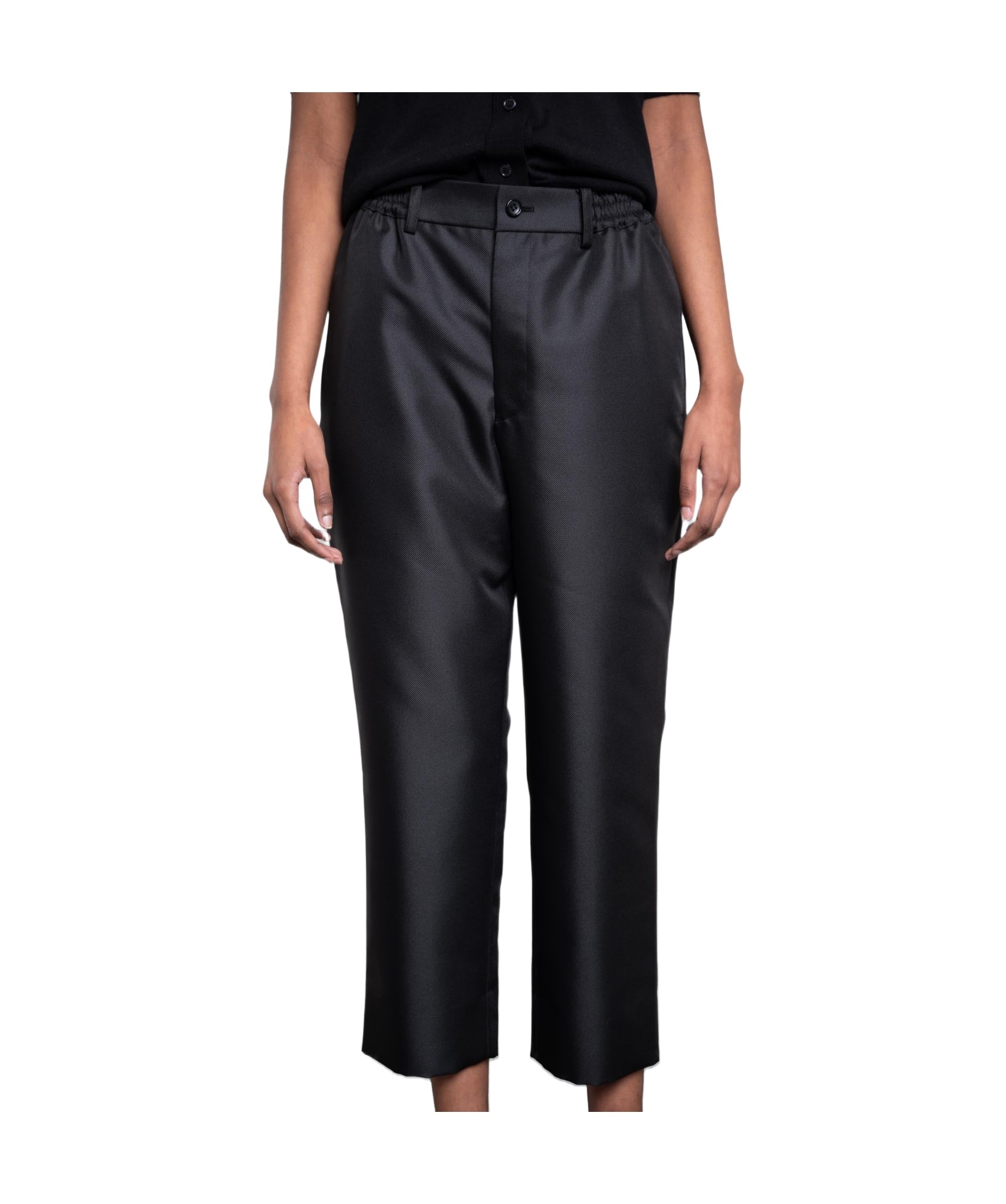 Comme Des Garçons Cropped Trousers