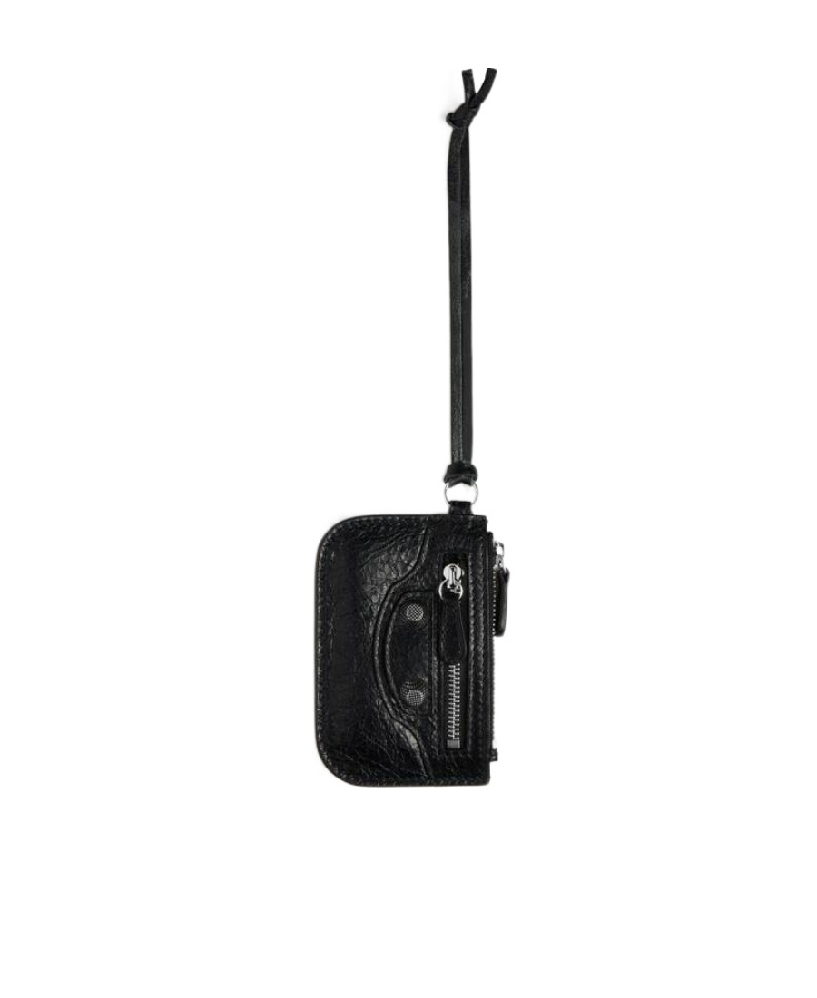 Balenciaga Le Cagole Coin Purse In Black