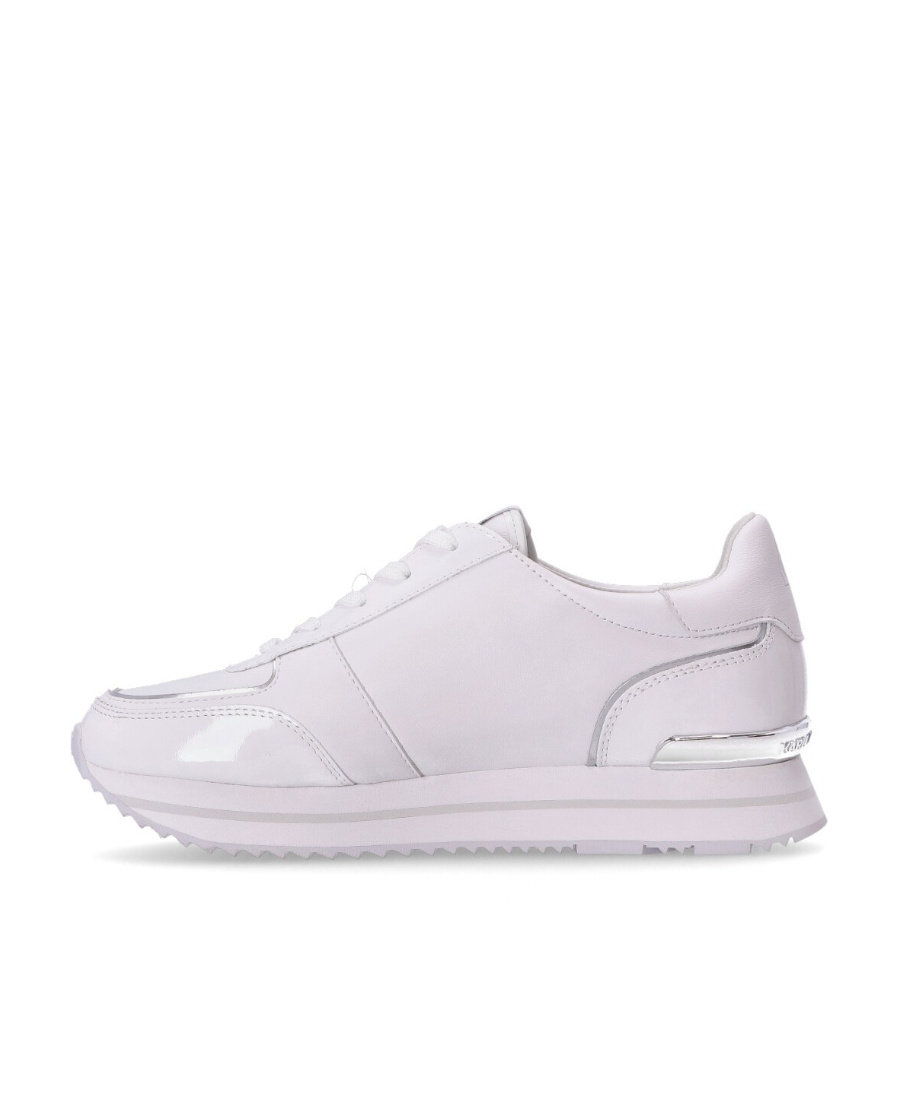 Shop Karl Lagerfeld Karl Patch-detail Low-top Sneakers In White