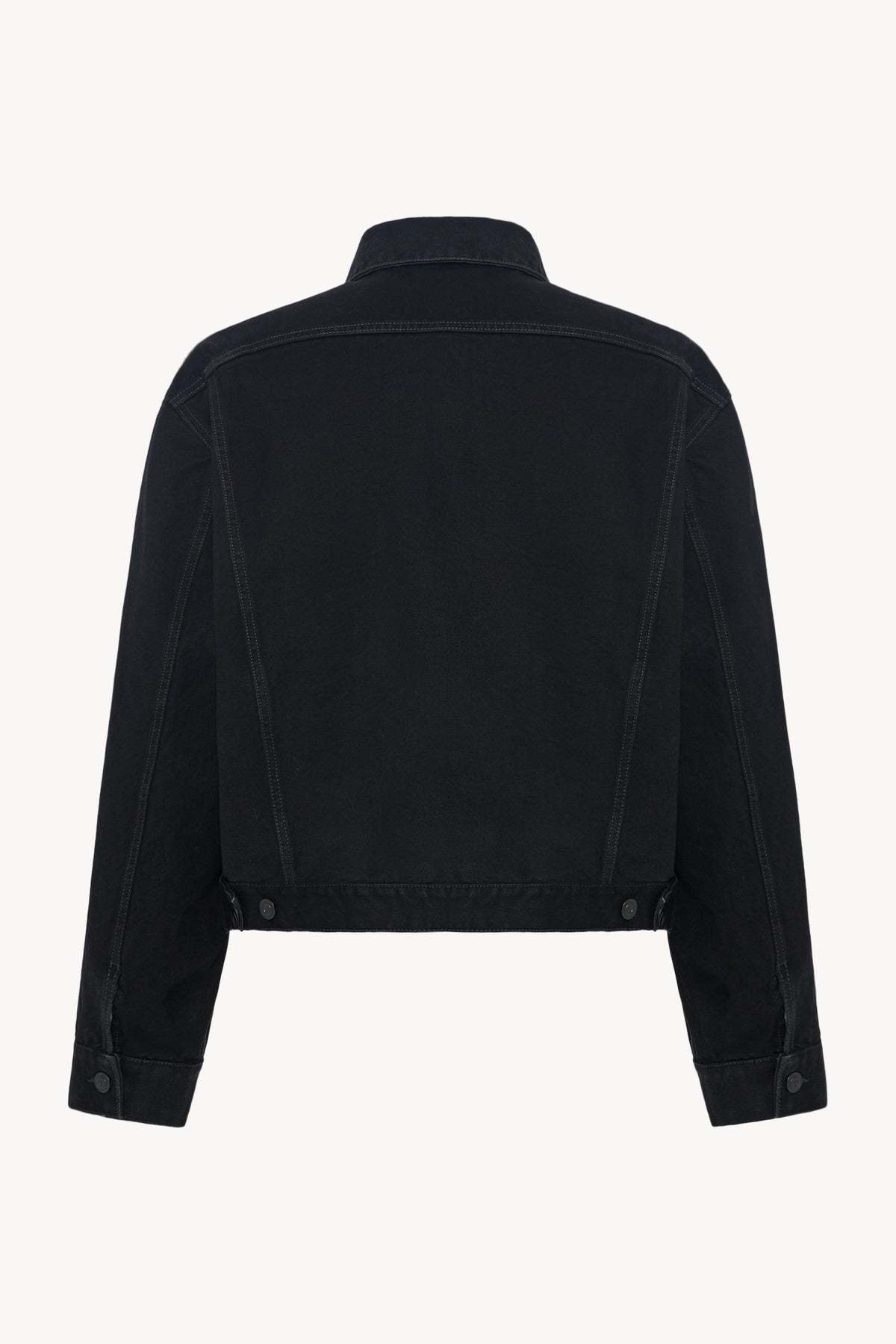 The Row Orson Cotton Jacket In Black