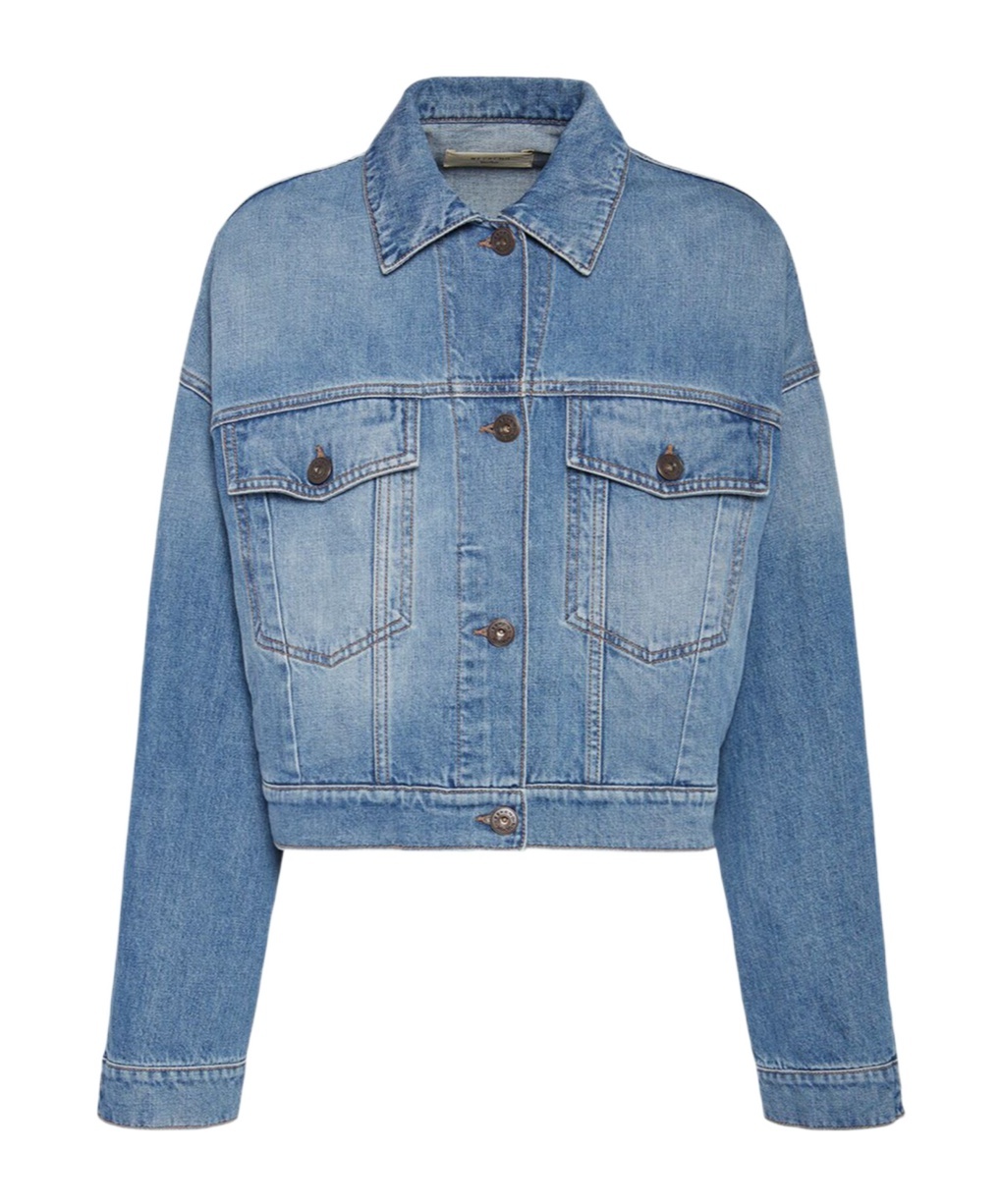 Weekend Max Mara Long-sleeved Denim Jacket