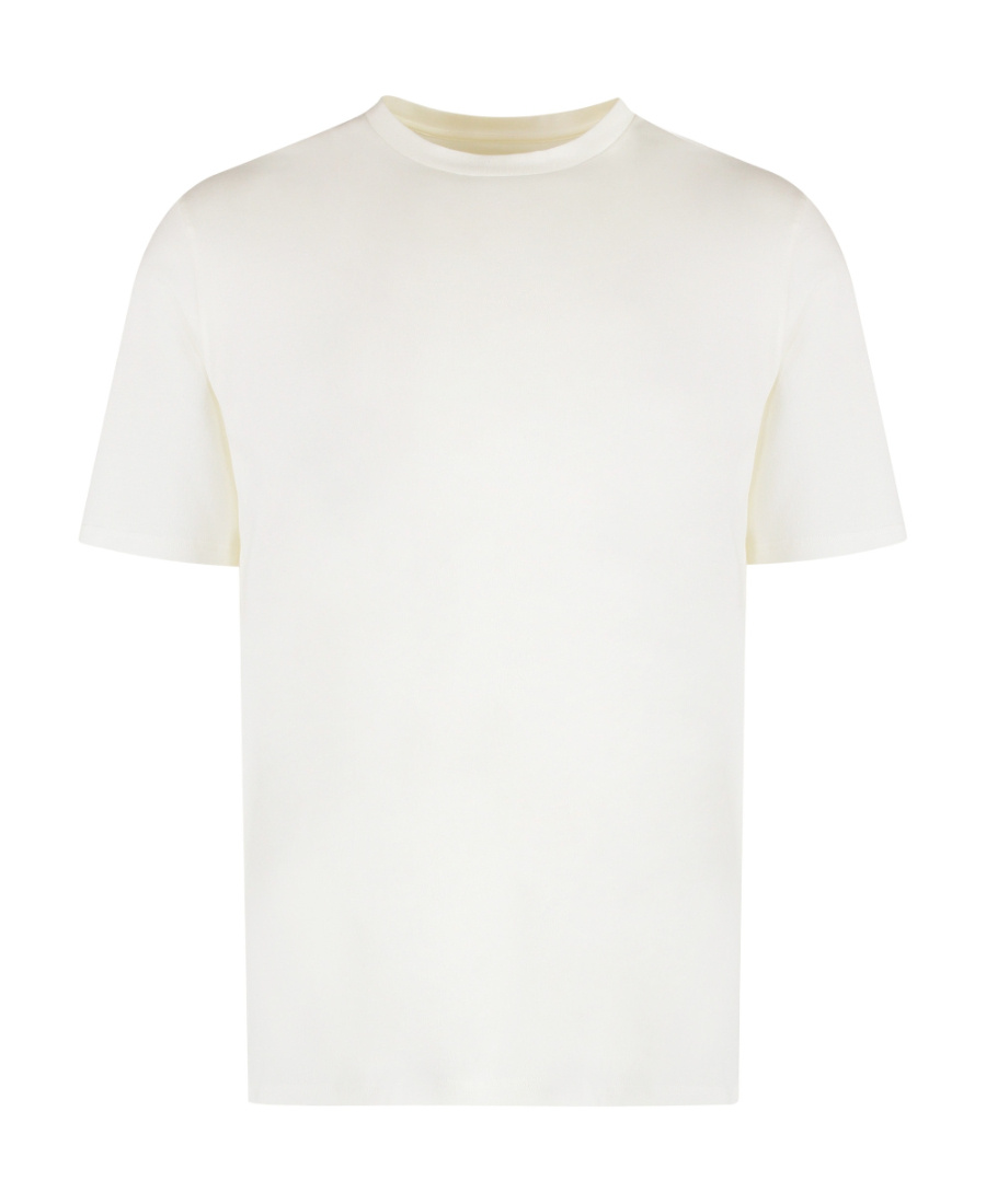 Jil Sander Crewneck Short-sleeved T-shirt In White