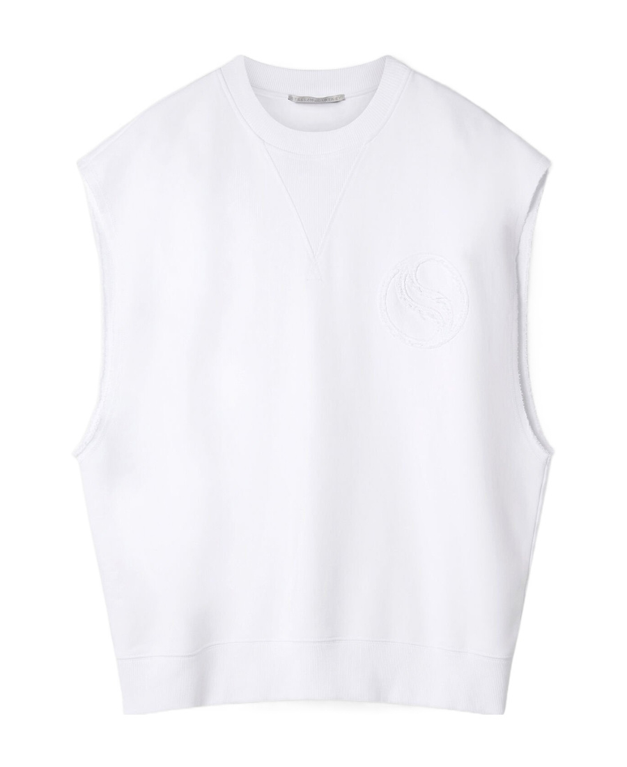 Stella Mccartney S-wave Tank Top In White