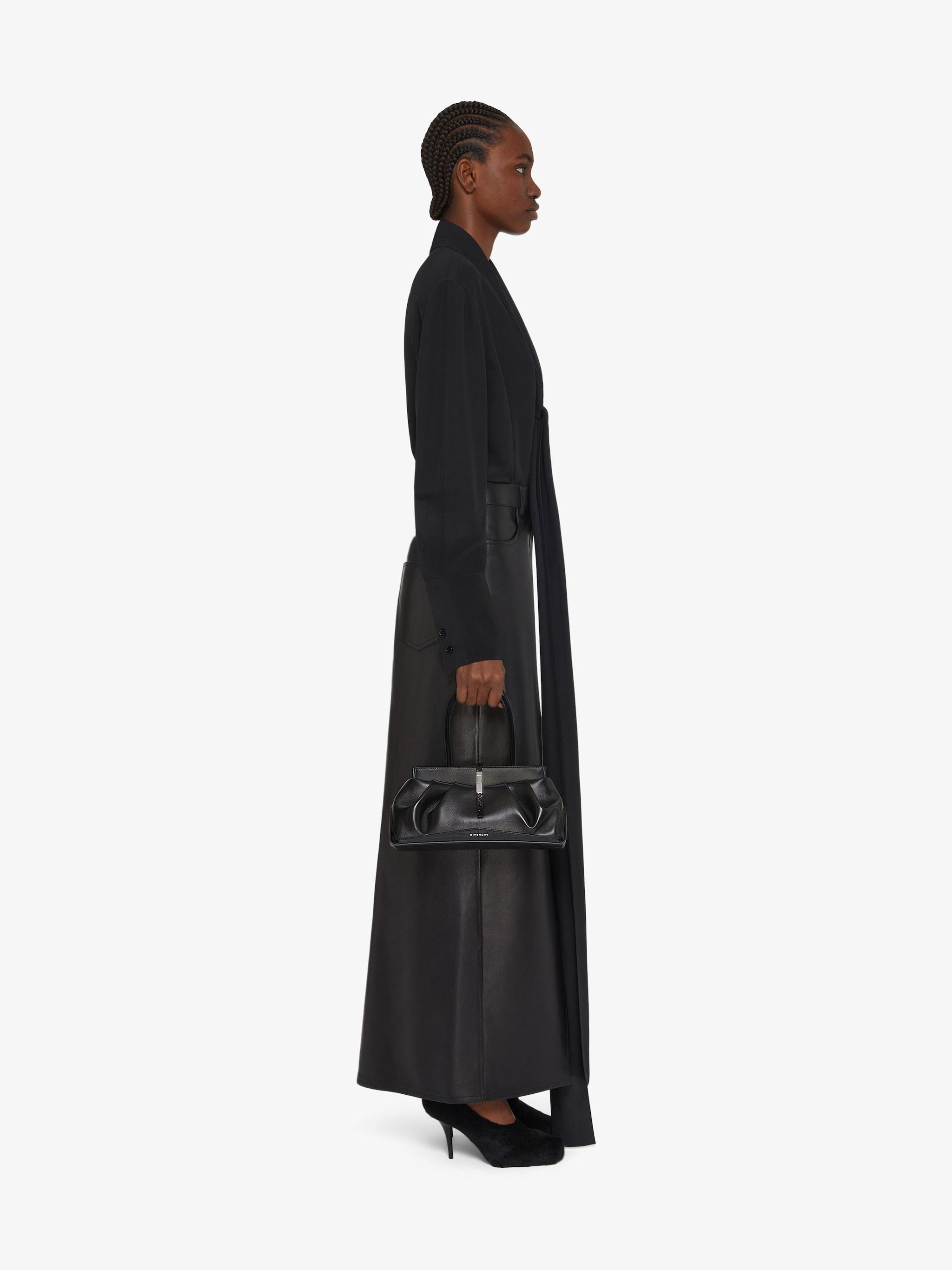 Givenchy Blouse In Silk With Long Removable Lavalliere In Black