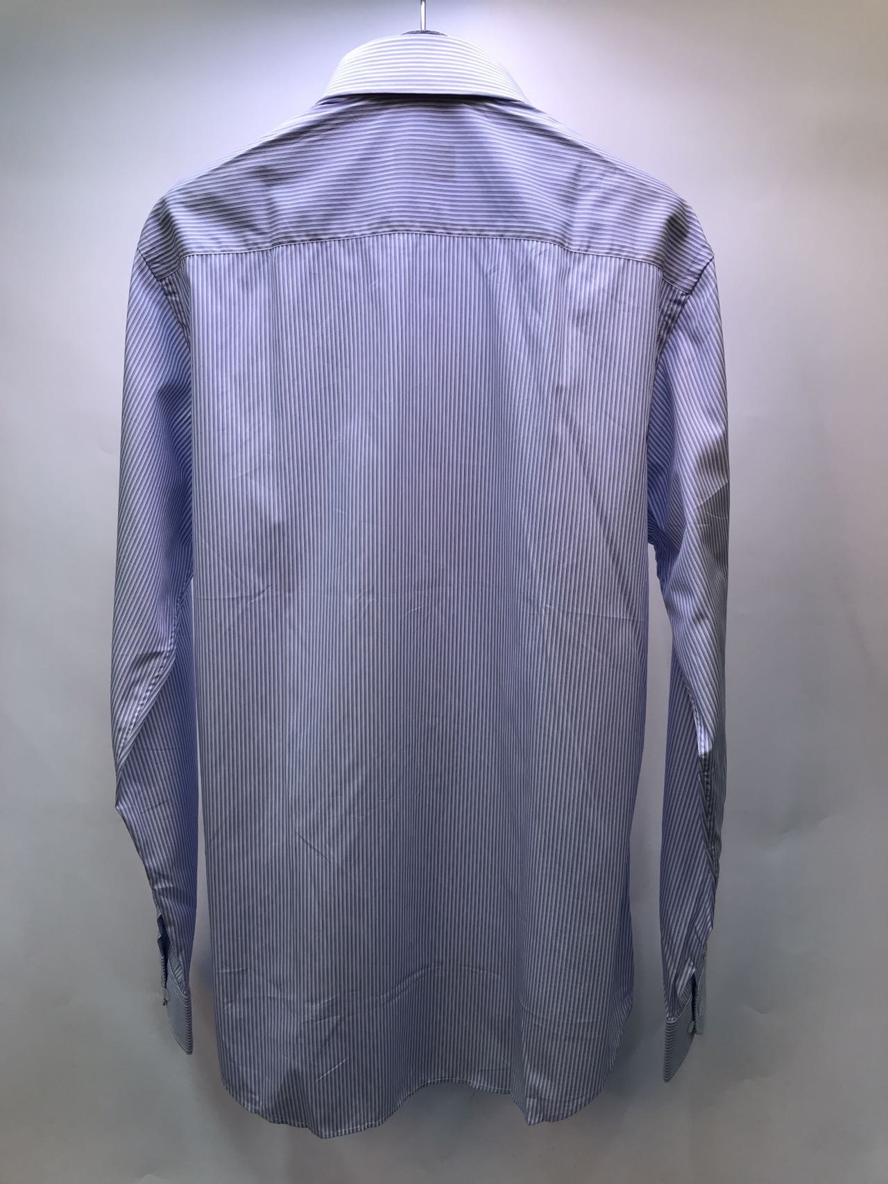 Giorgio Armani Striped Shirt In Purple