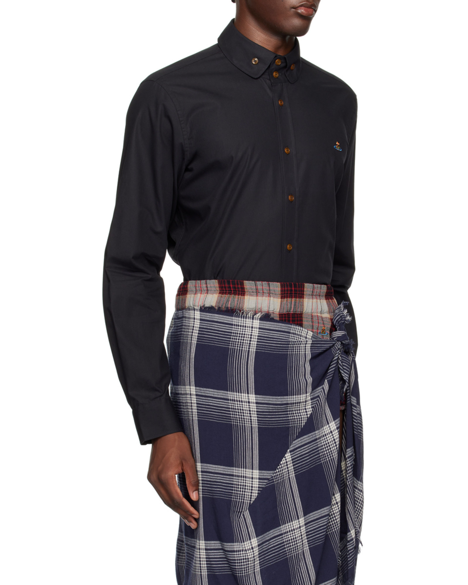 Vivienne Westwood Classic Long-sleeve Shirt With Embroidered Detail