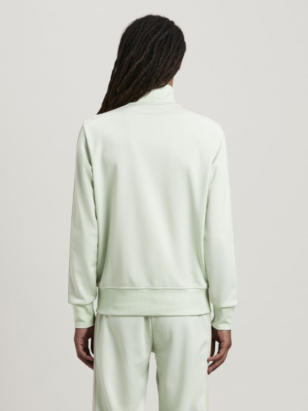 Palm Angels Classic Logo Tech Zip Track Jacket In White