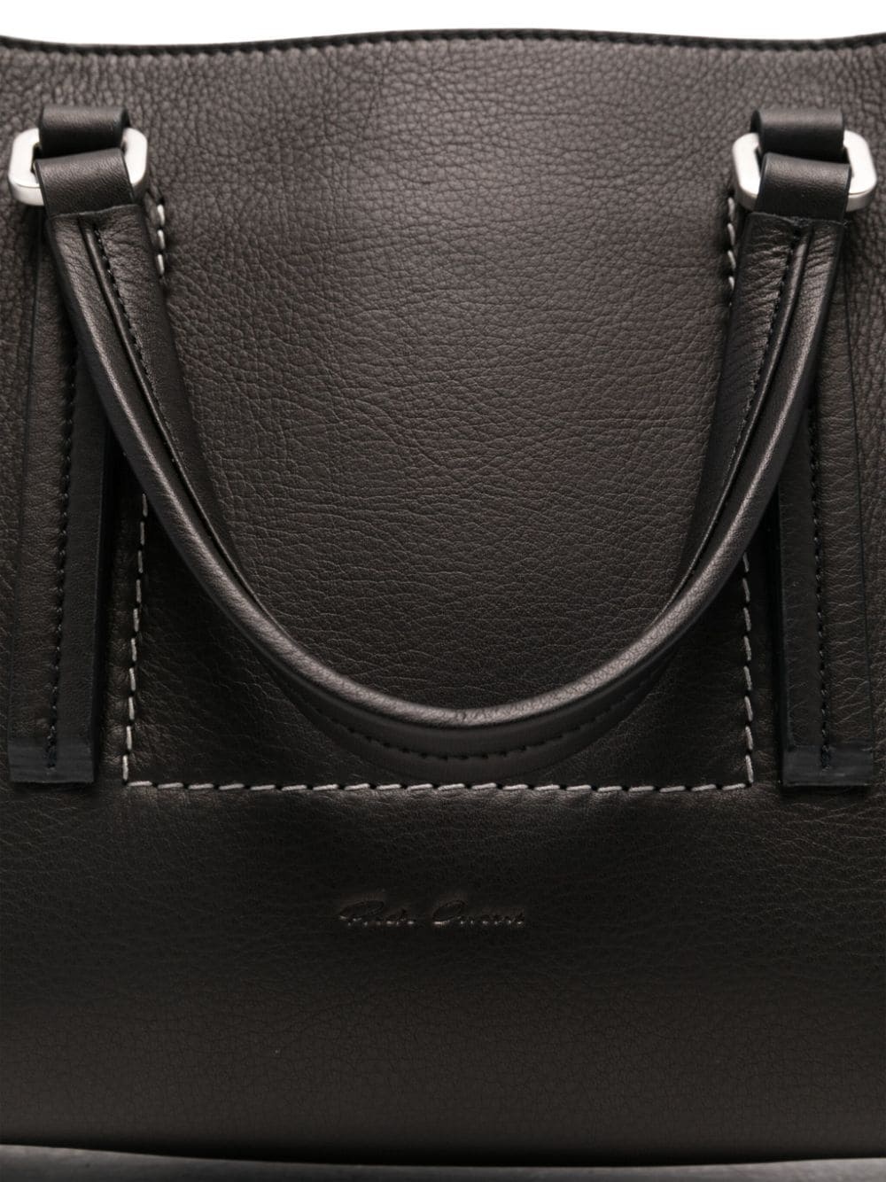 Rick Owens Mini Edith Tote Bag In Black