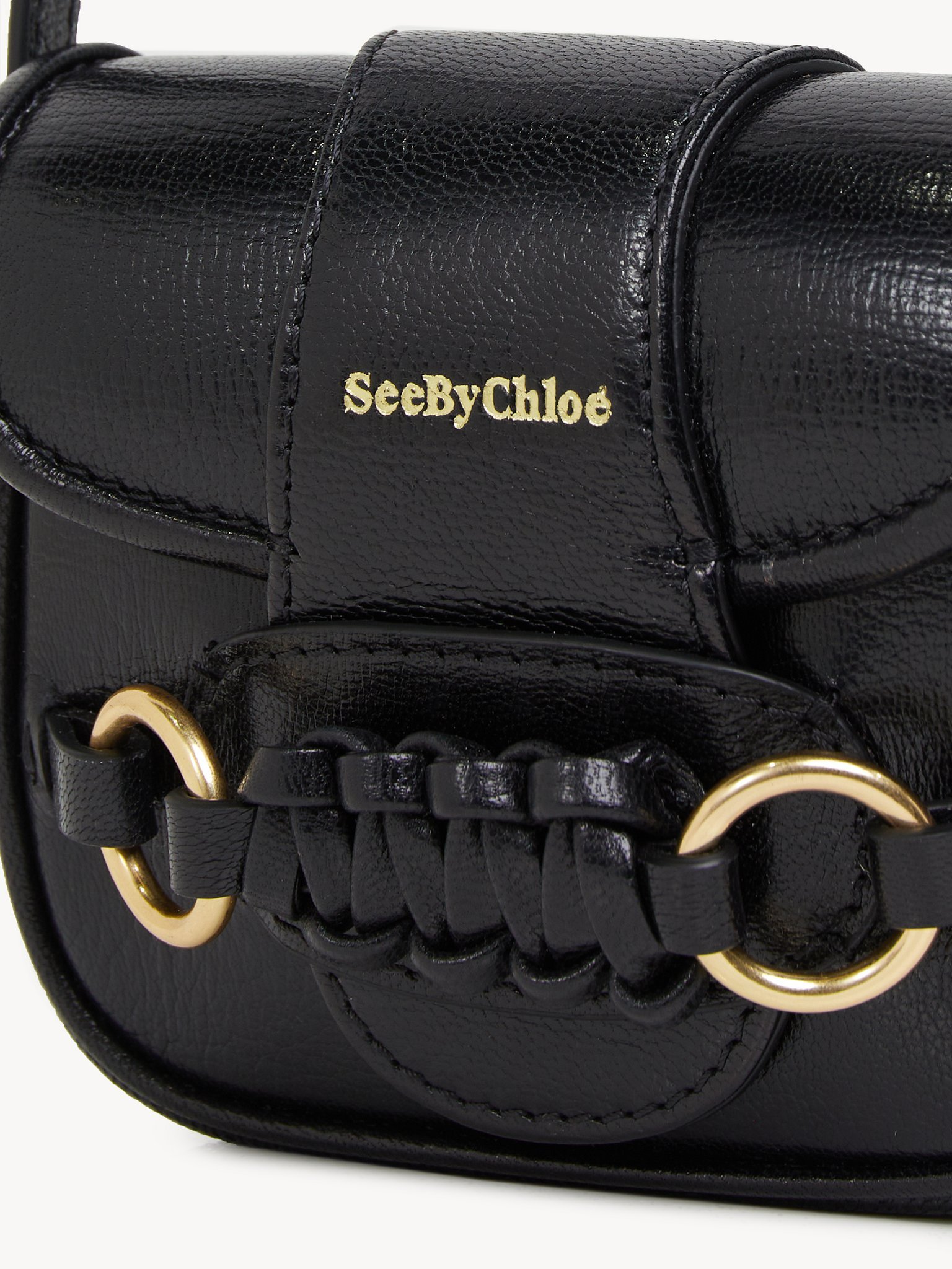 See By Chloé Saddie Satchel Bag In Black