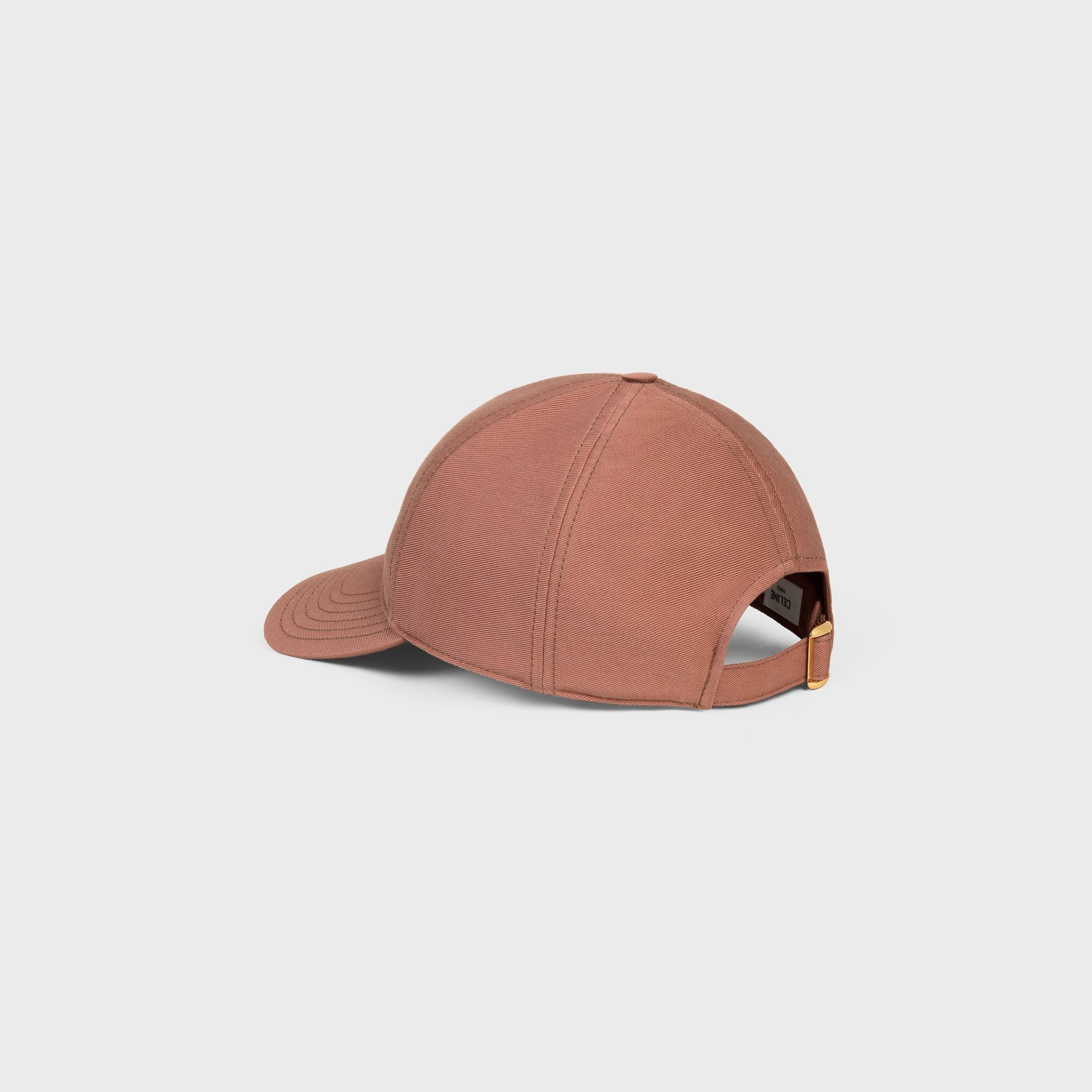 Celine Triomphe Baseball Cap In Gabardine Coton Washed