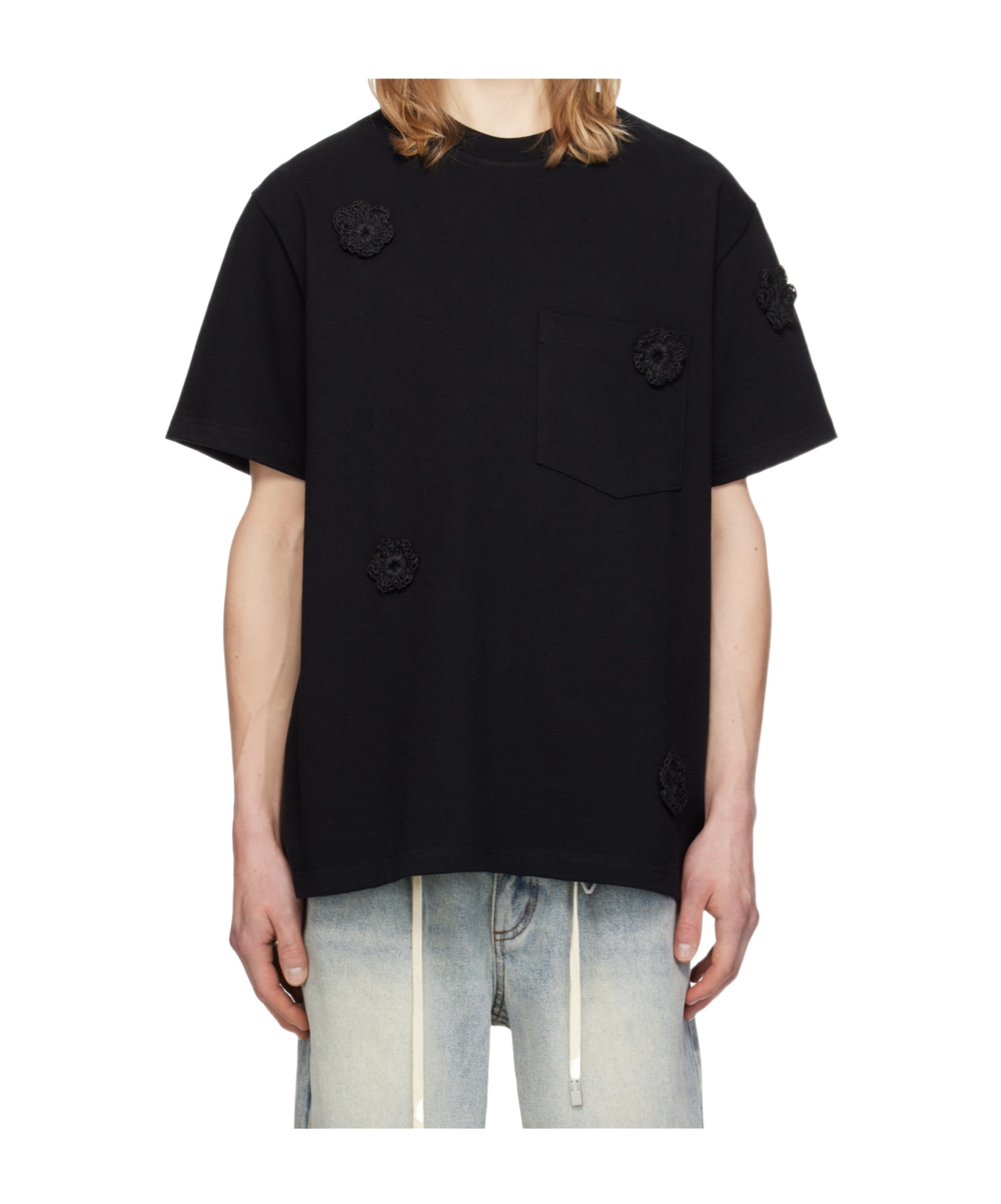 Shop Song For The Mute Short-sleeved T-shirt In Black