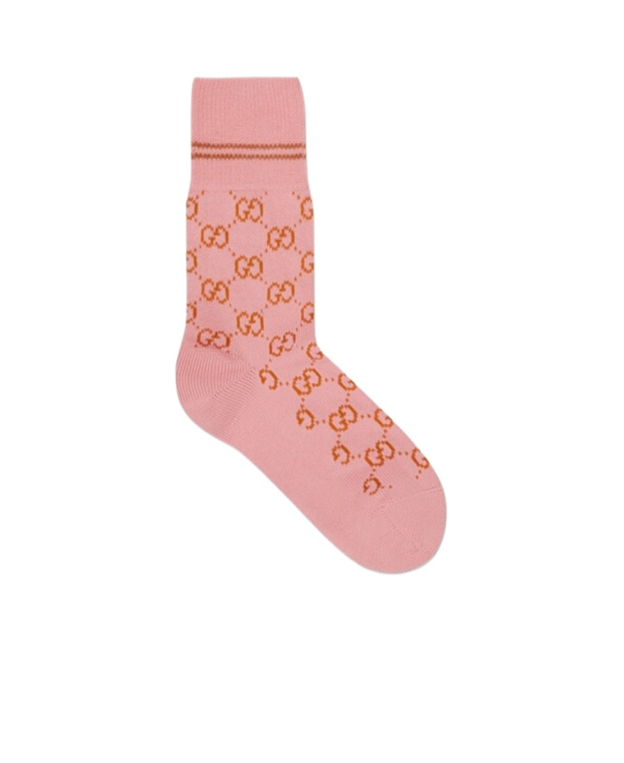 GUCCI GG SUPREME-PRINT ANKLE SOCKS