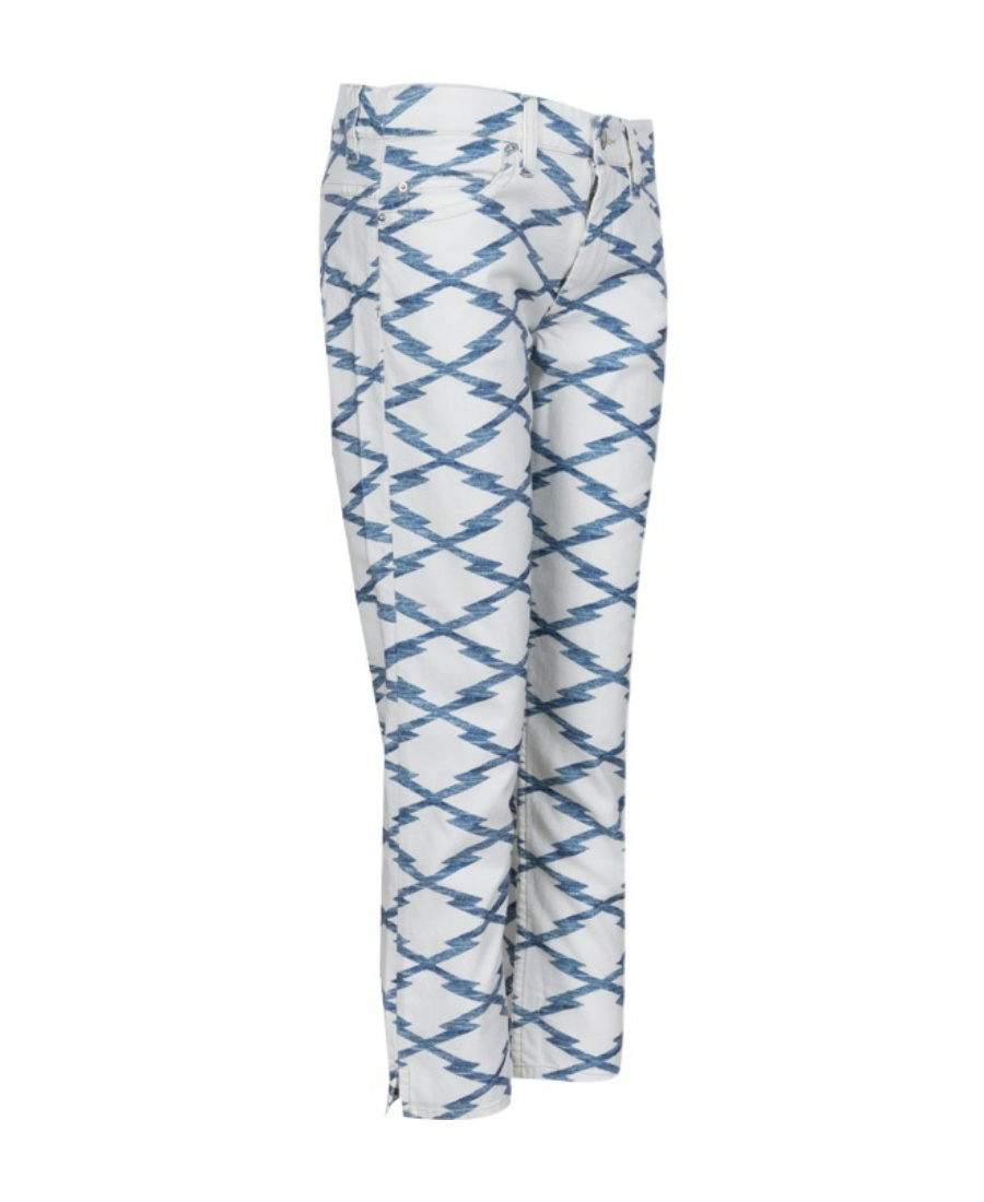 Isabel Marant Printed Casual Pants In White