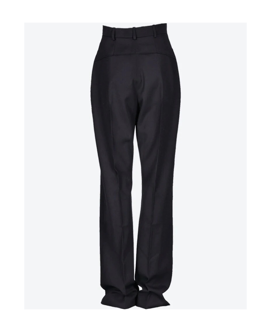 Jacquemus Sauge High-waisted Trousers In Black