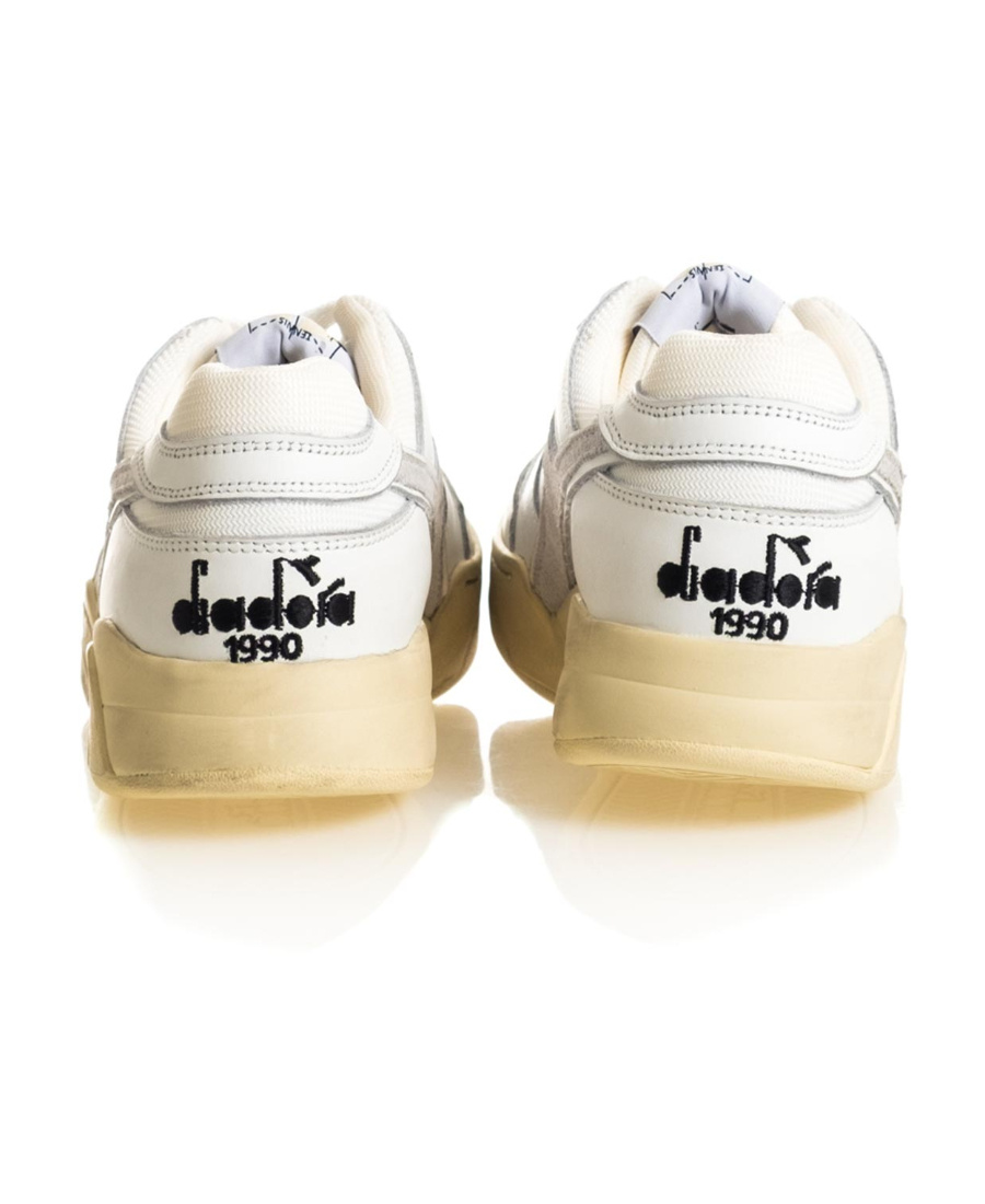 Diadora Lace Up Sneakers In White