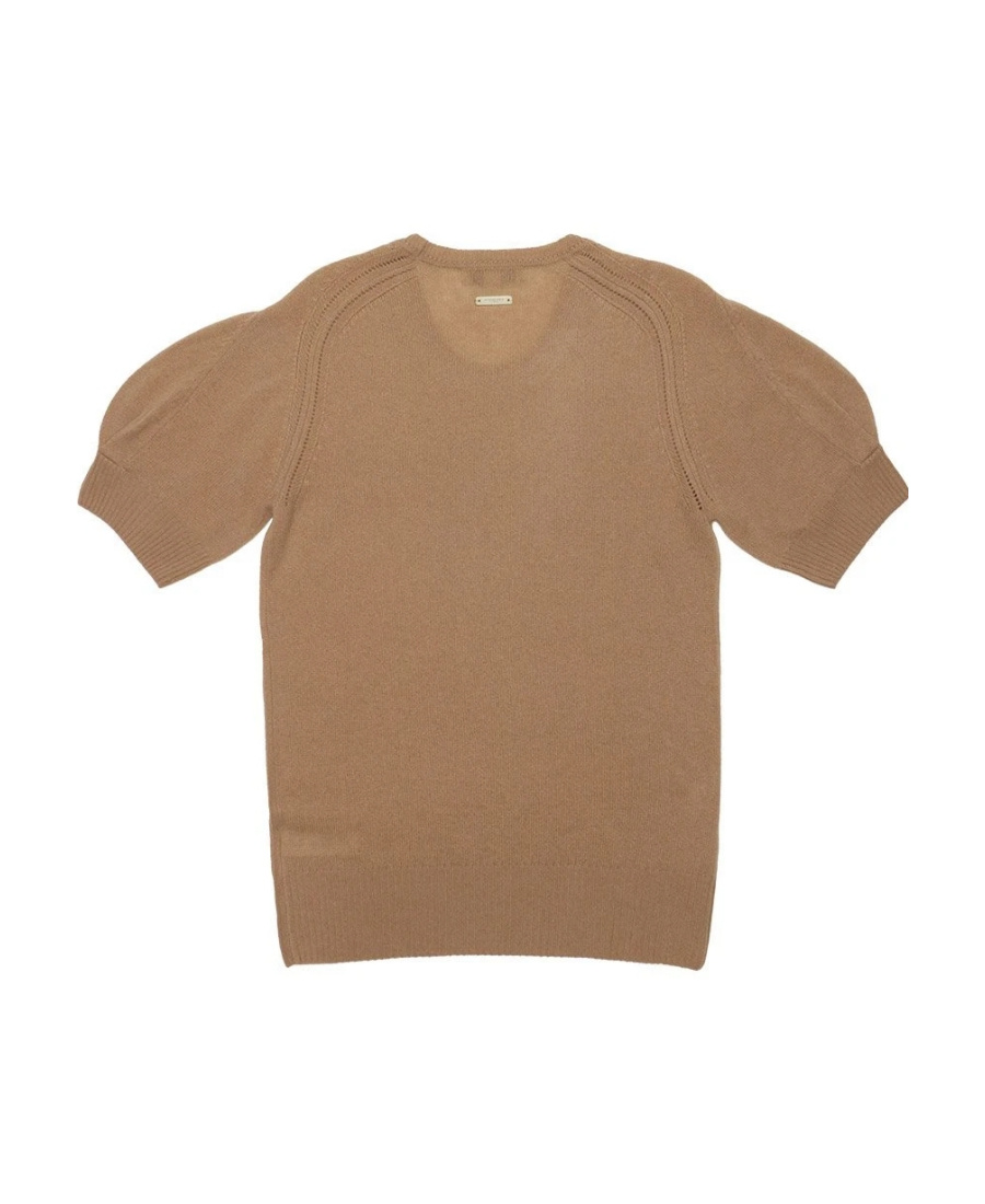 BURBERRY LOGO KNITTED PULLOVER