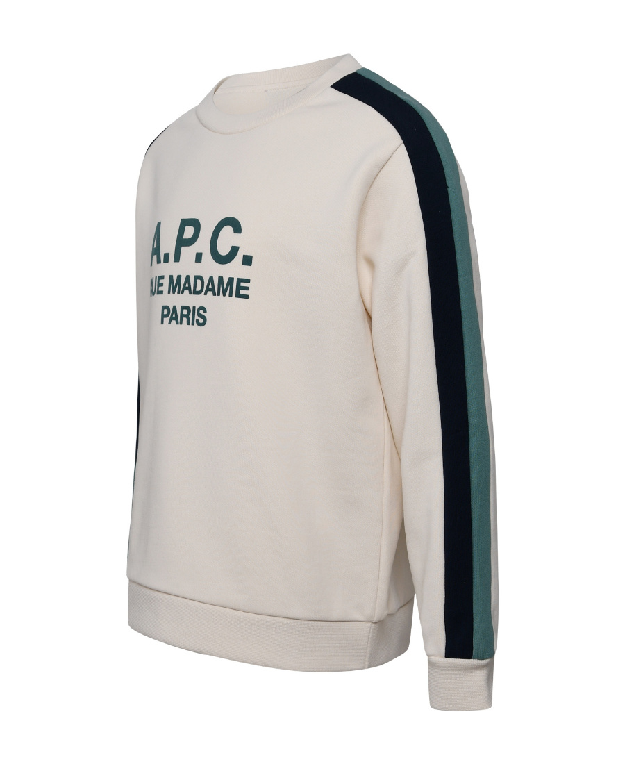 Apc A.p.c. Kids Jani Crewneck Sweatshirt In Neutral