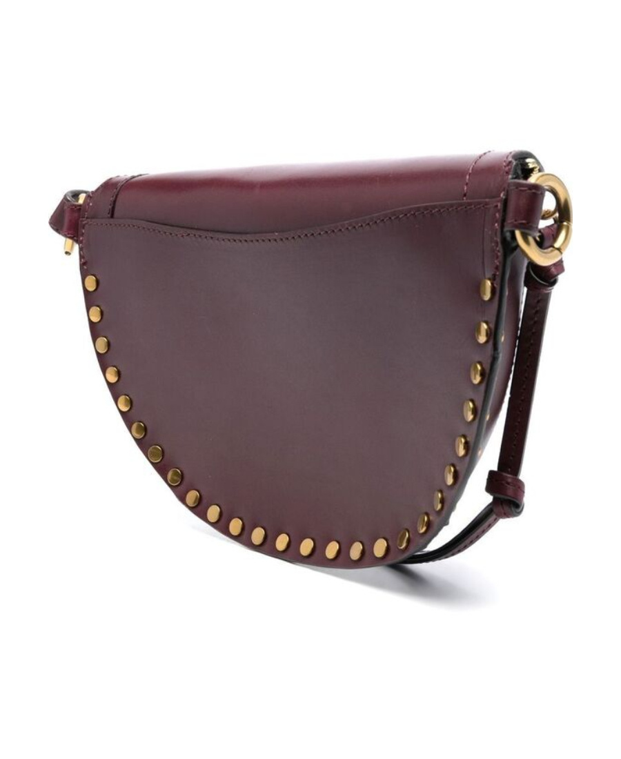 Isabel Marant Studded Cross-body Bag Adjustable Strap In Black
