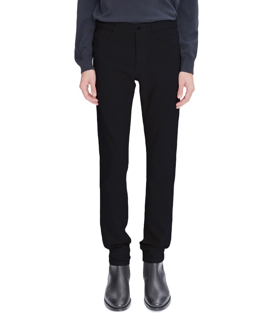 Apc Black New Standard Jeans In Black