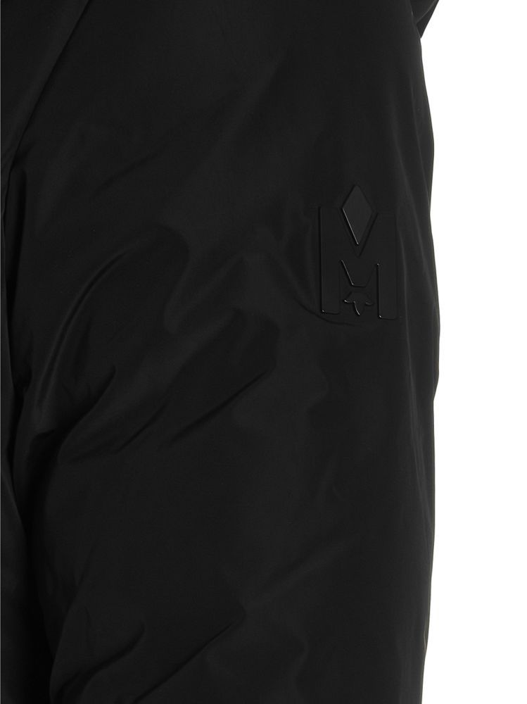 Mackage Hooded Down Jacket In Black