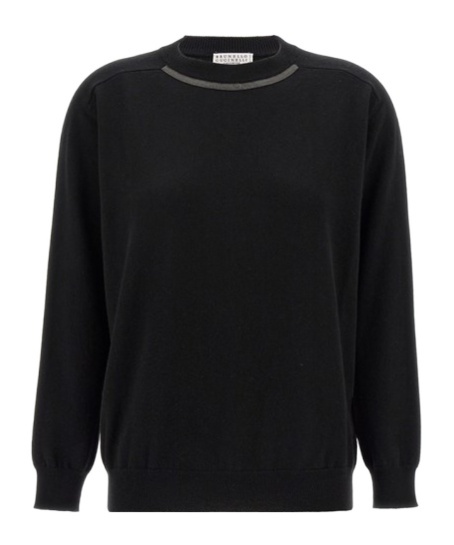 Brunello Cucinelli Sweaters In Black