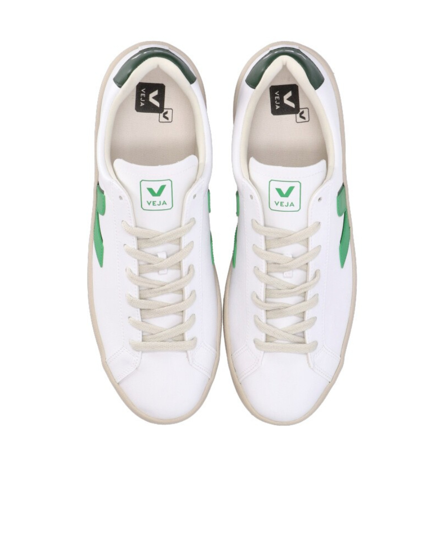 Shop Veja Urca Faux-leather Sneakers In White