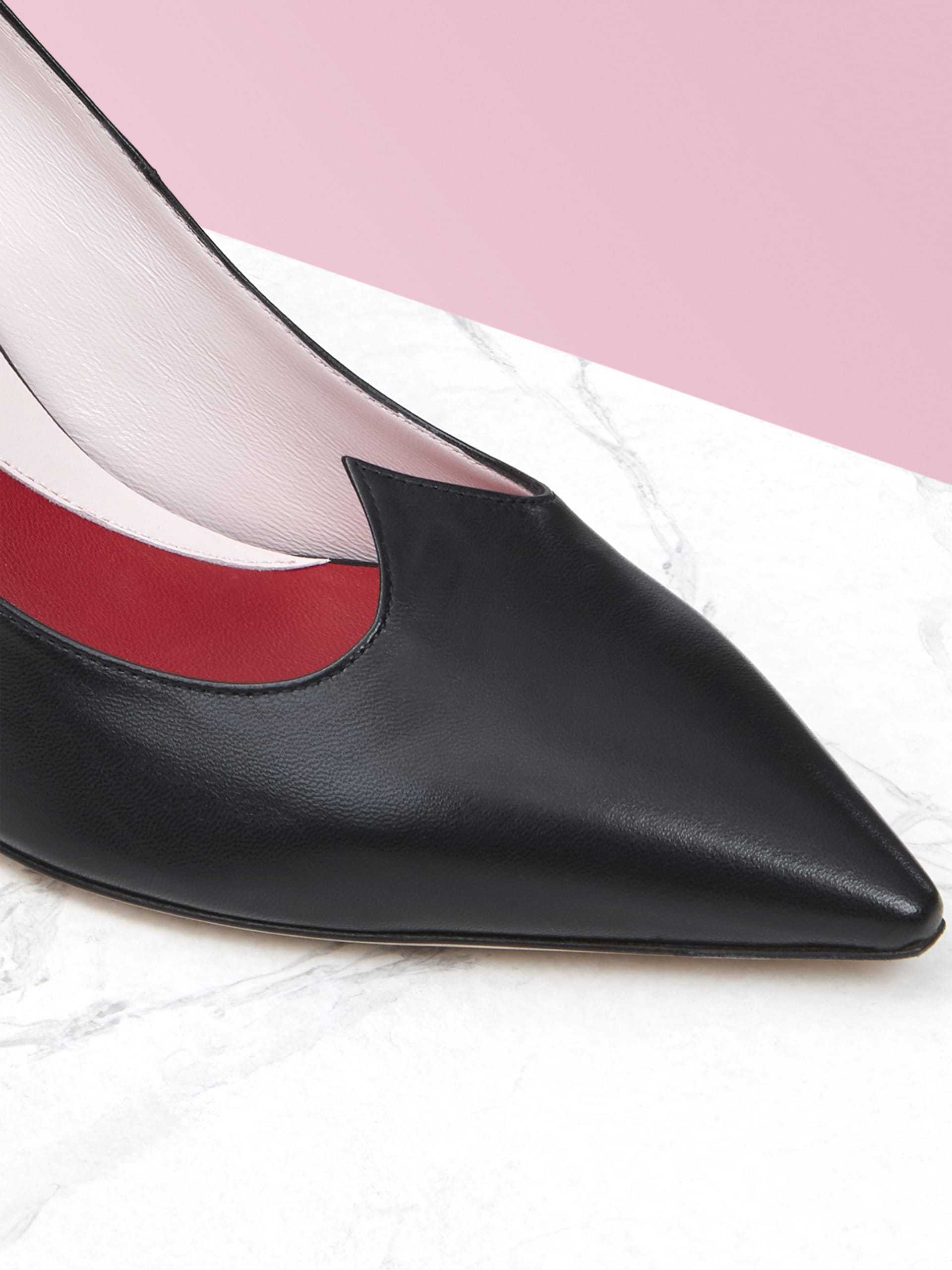 Shop Roger Vivier I Love Vivier High Heels In Black