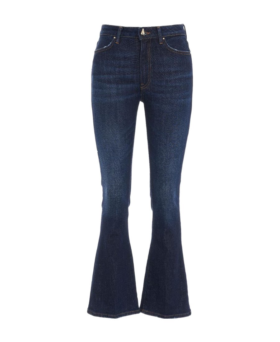 Dondup Mandy High-waist Bootcut Jeans In Blue