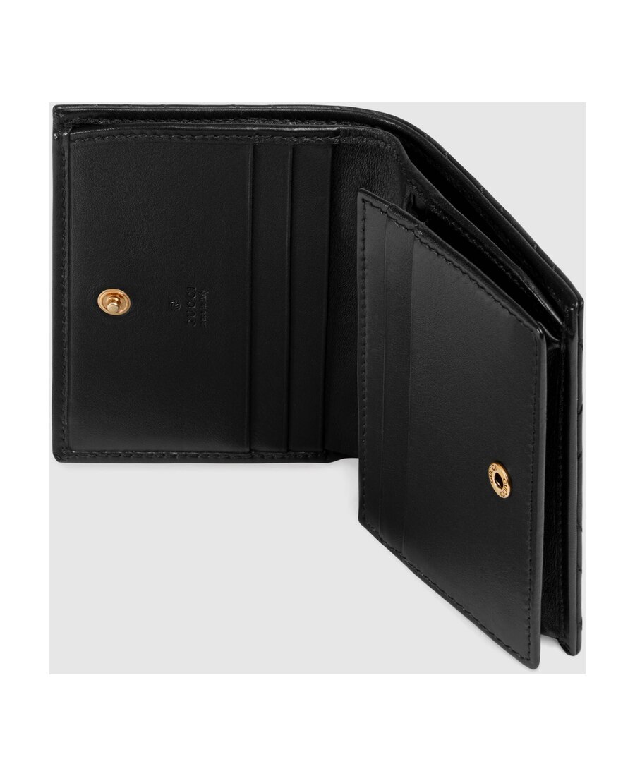 Gucci Gg Marmont Small Wallet In Black