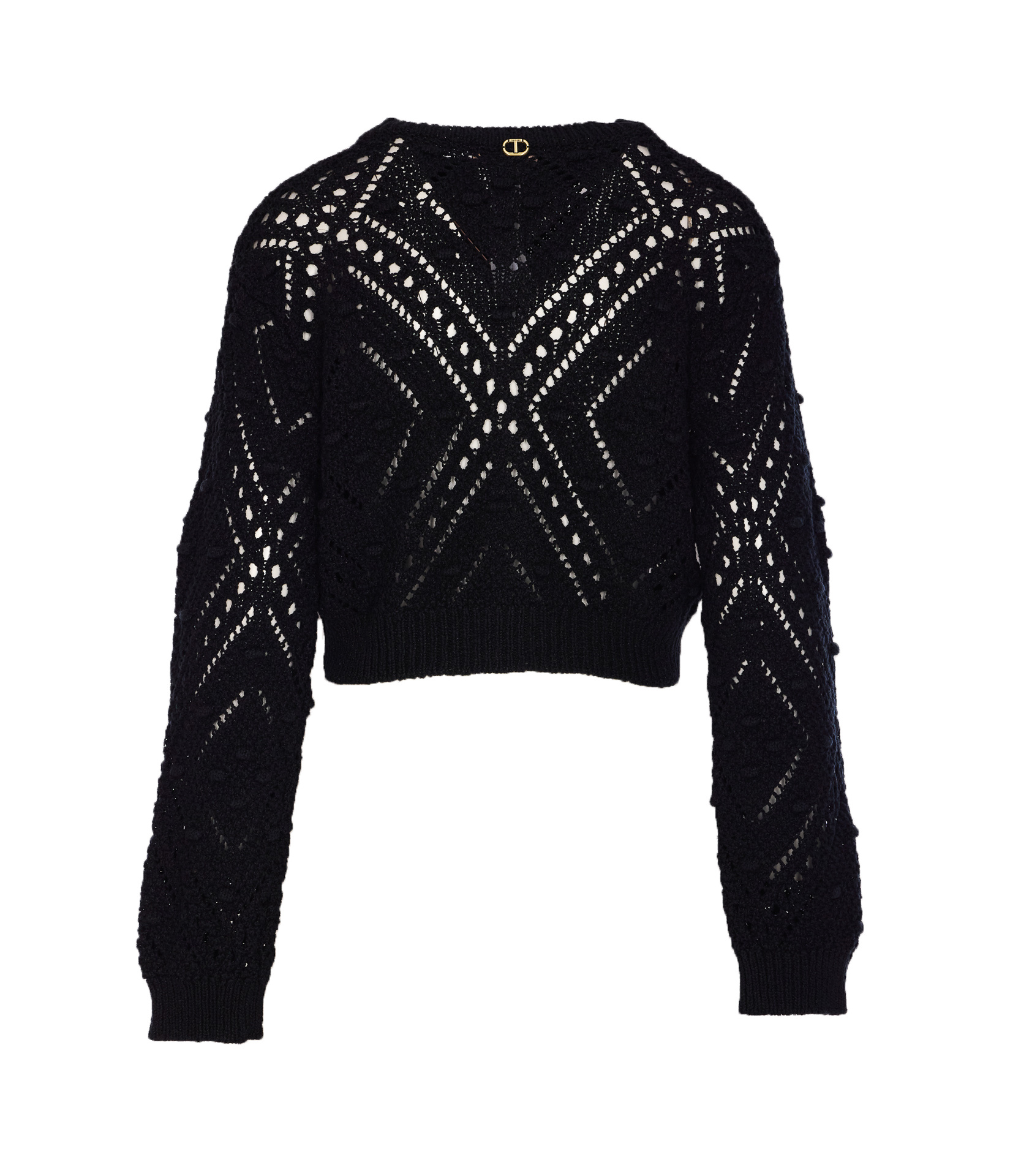 Shop Twinset Cotton-blend Cardigan