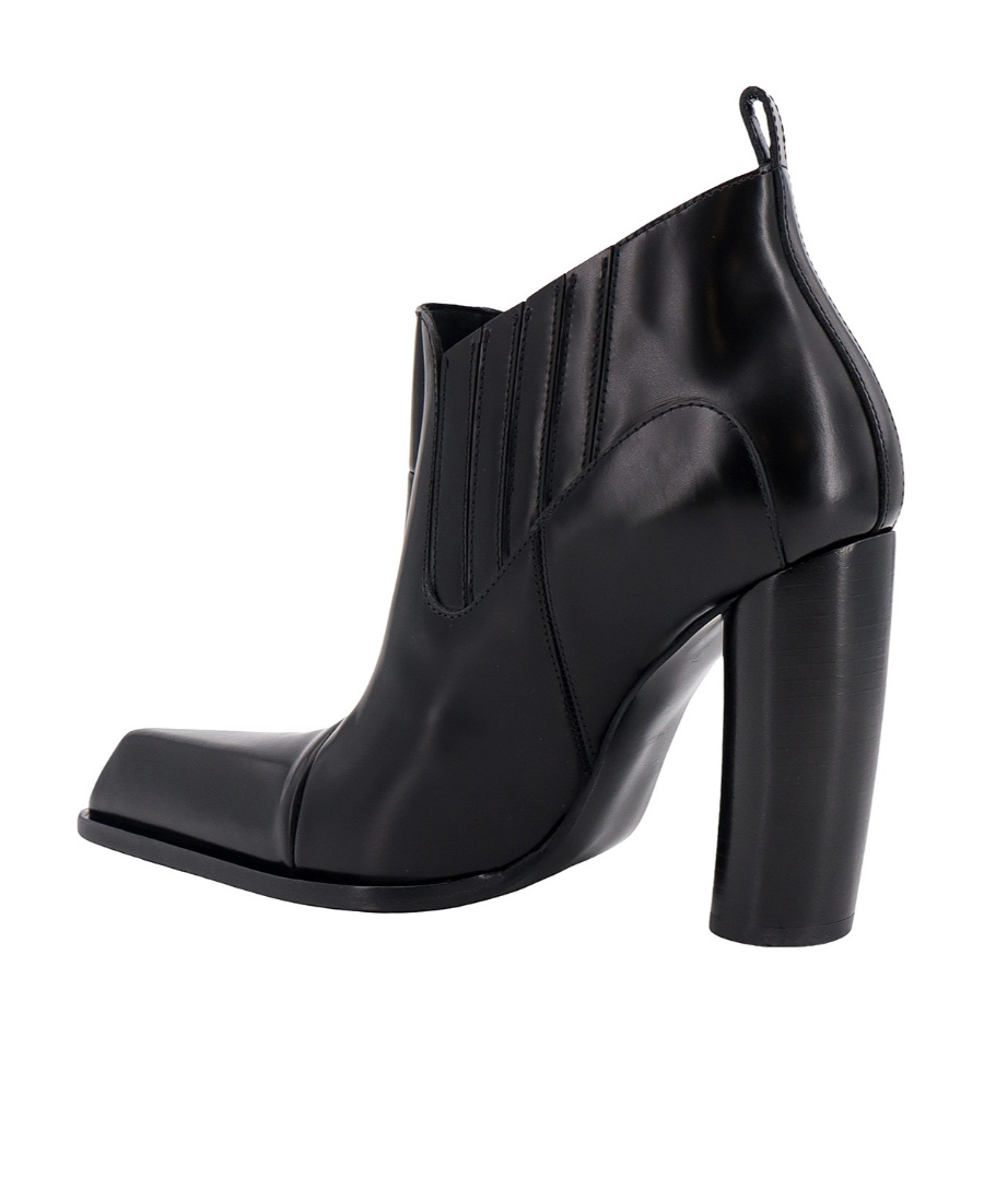 Off-white Off White Moon Beatle Shade Ankle Boots In Black