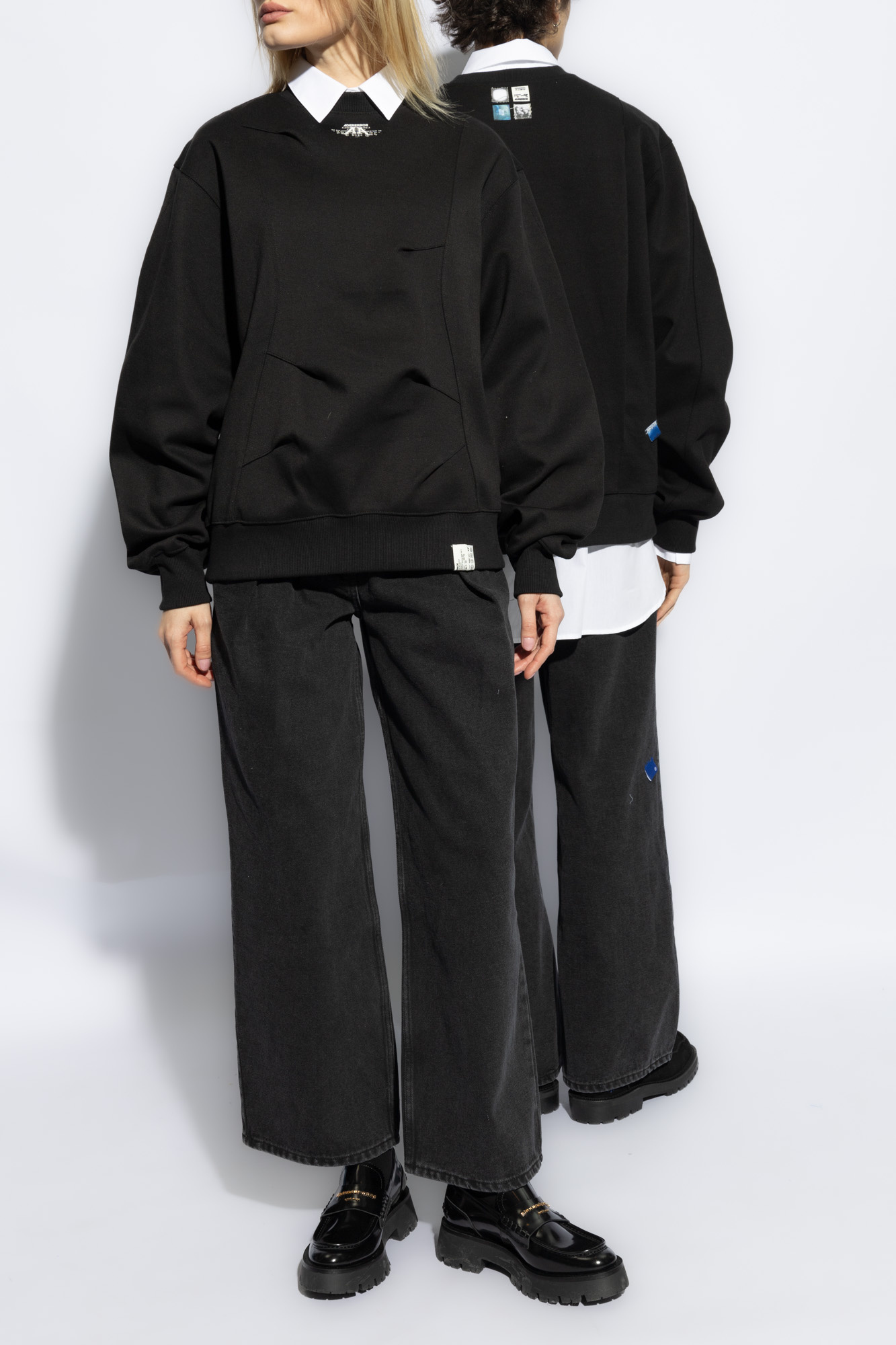 Ader Error Logo Sweater In Black