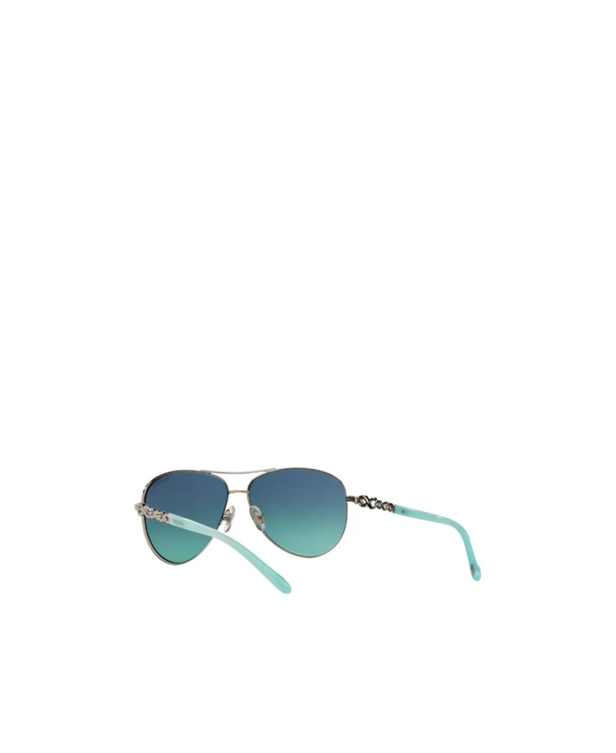 Tiffany & Co Color Matching Logo Sunglasses In Blue