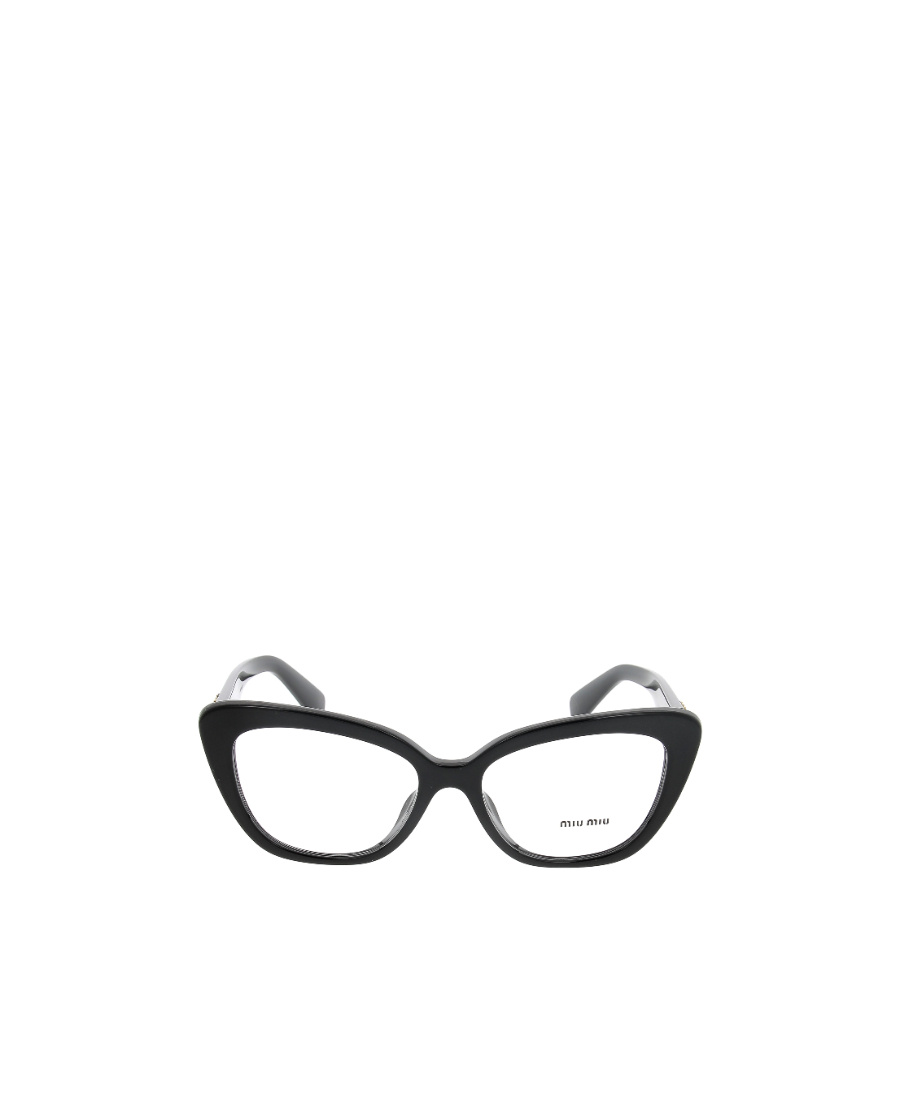 Miu Miu Logo Flat Mirror In Black
