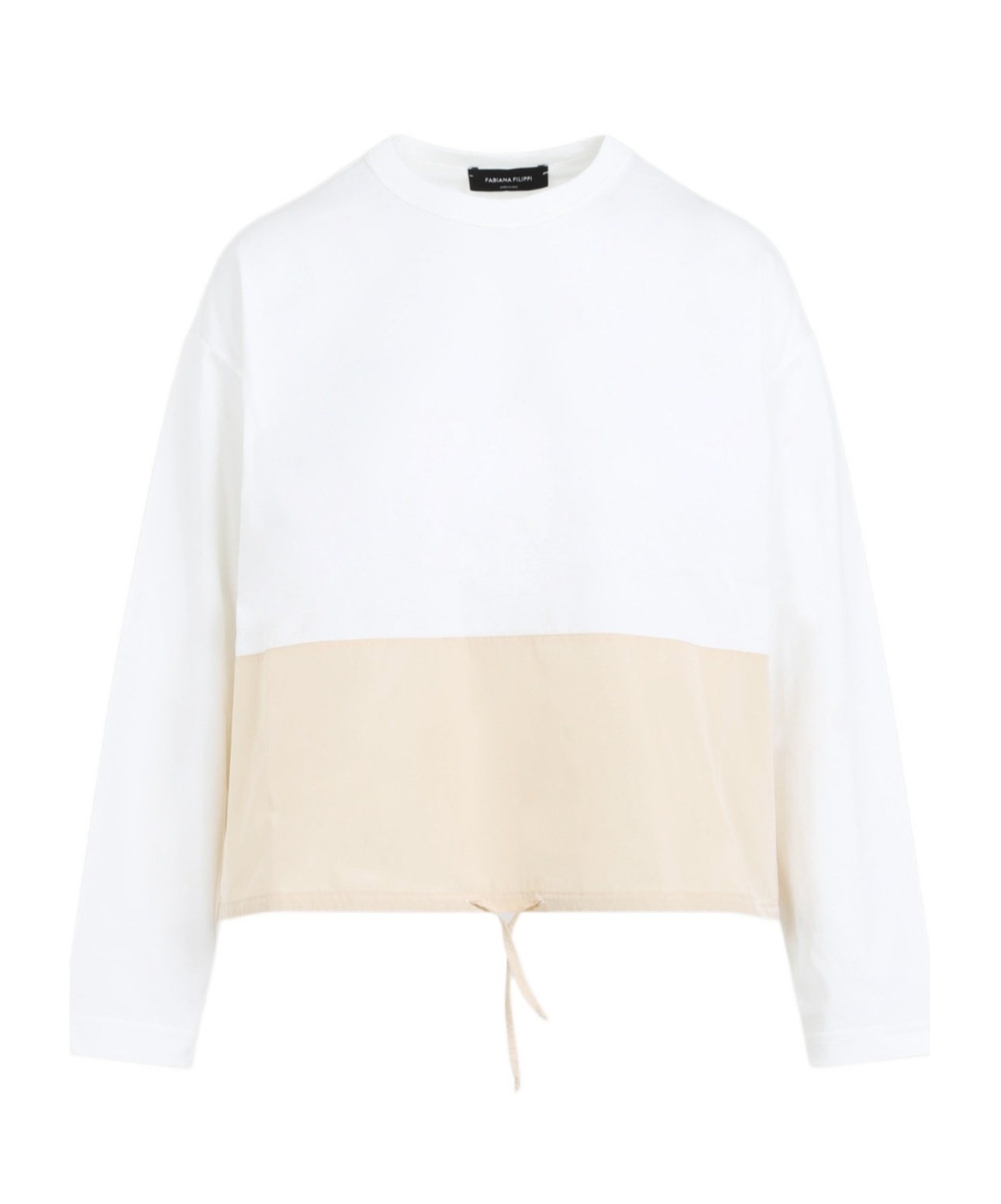 FABIANA FILIPPI ROUND-NECK BLOUSE