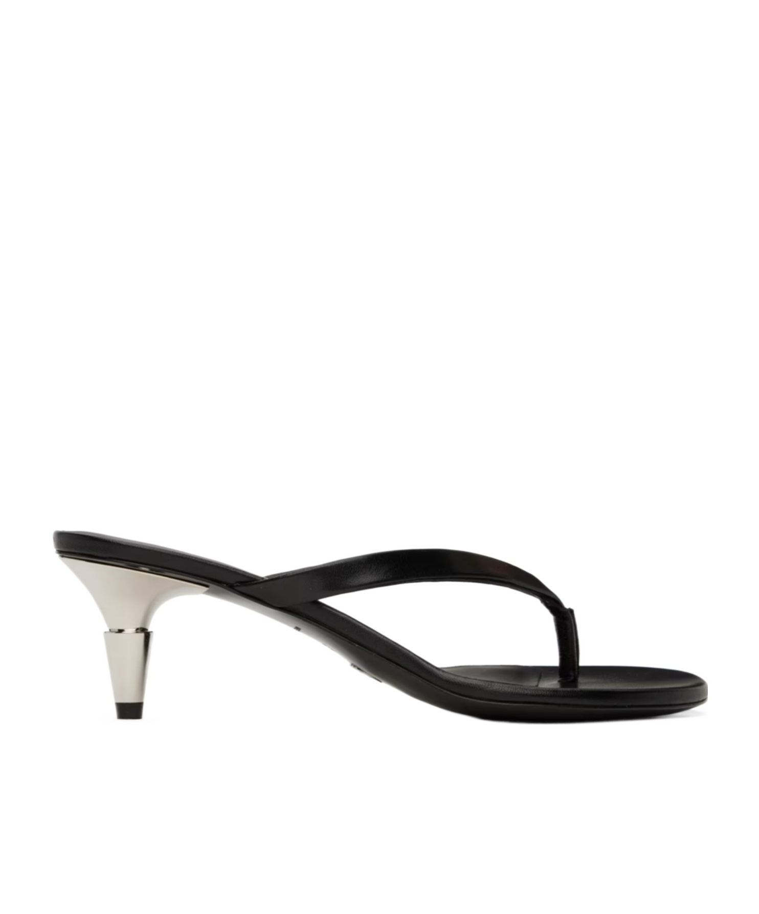 PROENZA SCHOULER SPIKE FLIP FLOP OPEN TOE HIGH HEELED SANDALS