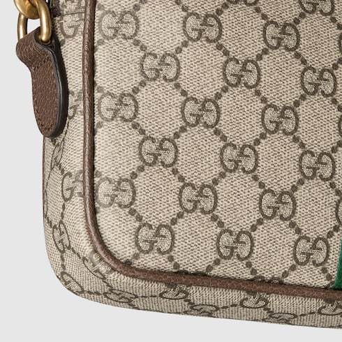 Gucci Ophidia Small Crossbody Bag In Brown