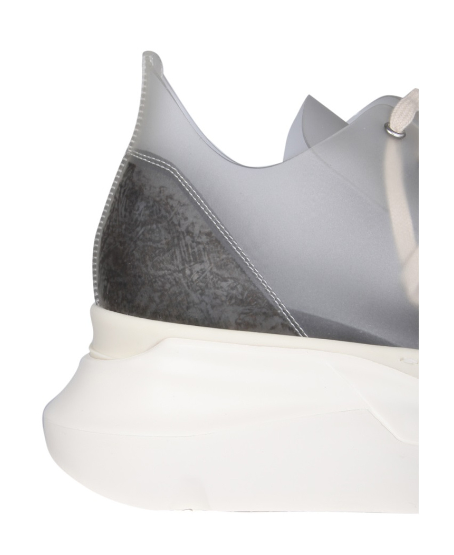 Rick Owens Drkshdw Lace-up Oversize-sole Sneakers In White