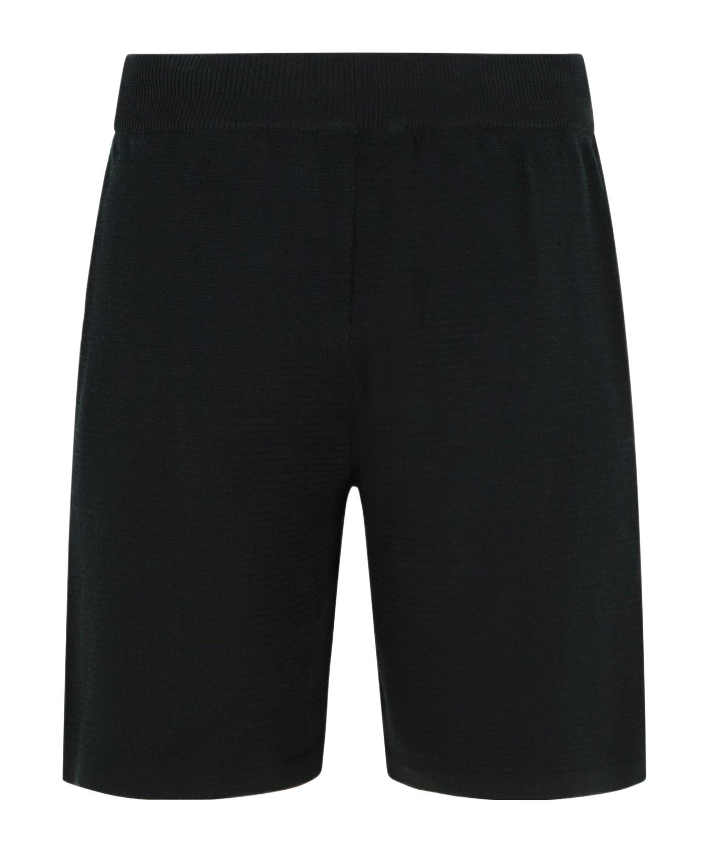 Shop Laneus Bermuda Shorts In Black