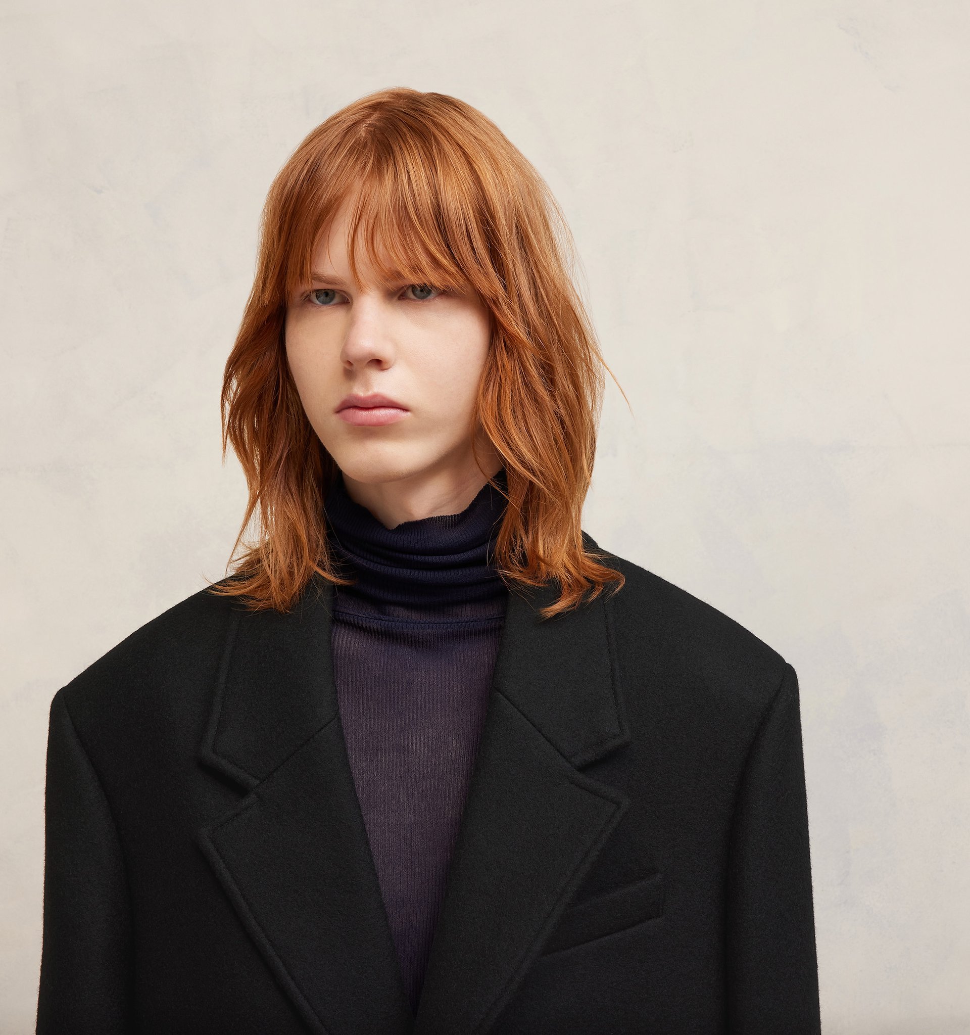 AMI ALEXANDRE MATTIUSSI AMI PARIS SINGLE-BREASTED LONG COAT