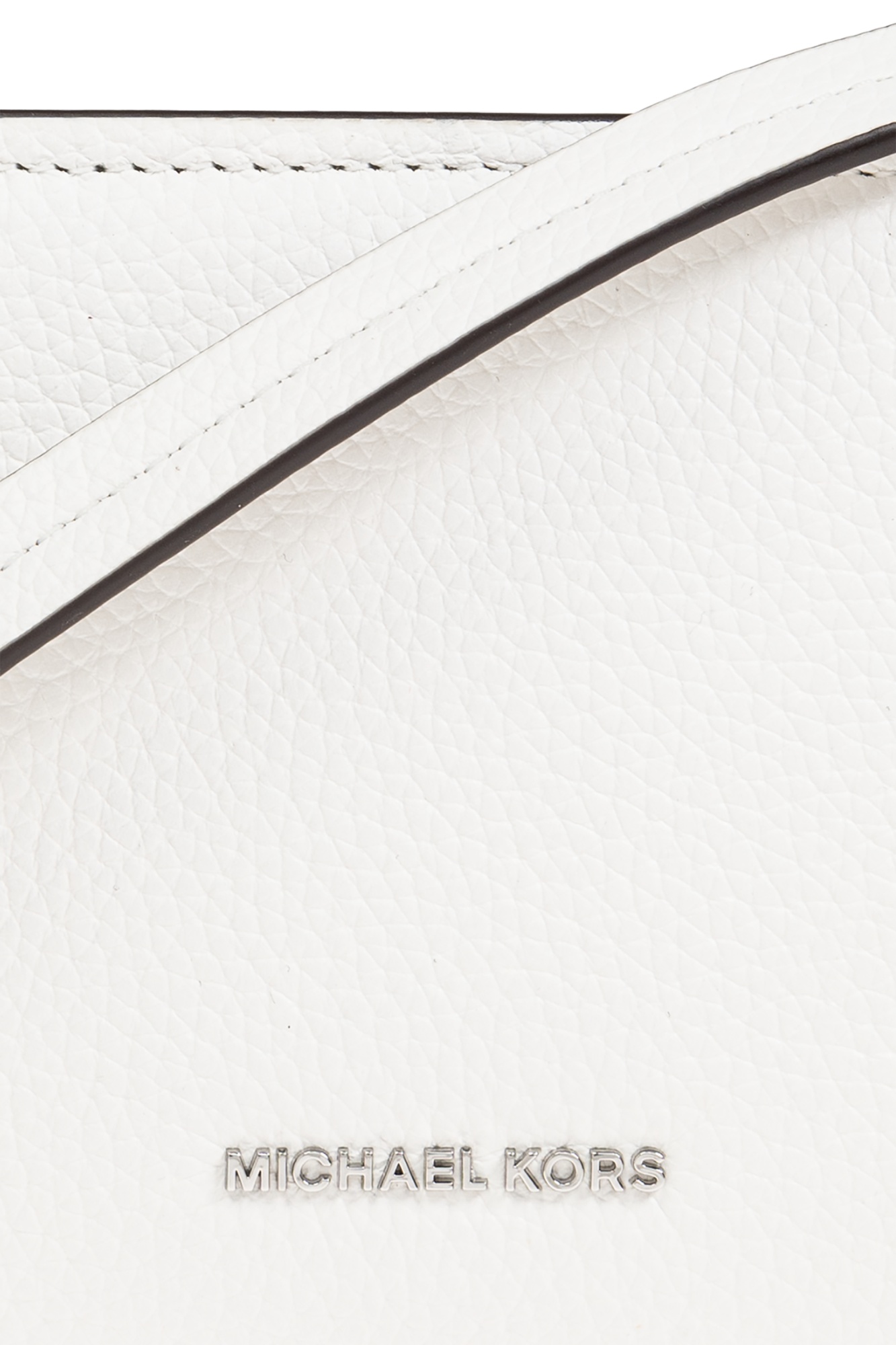 Michael Michael Kors Logo Shoulder Bag In White