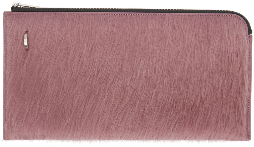 Rick Owens Pink Invite Envelope Wallet