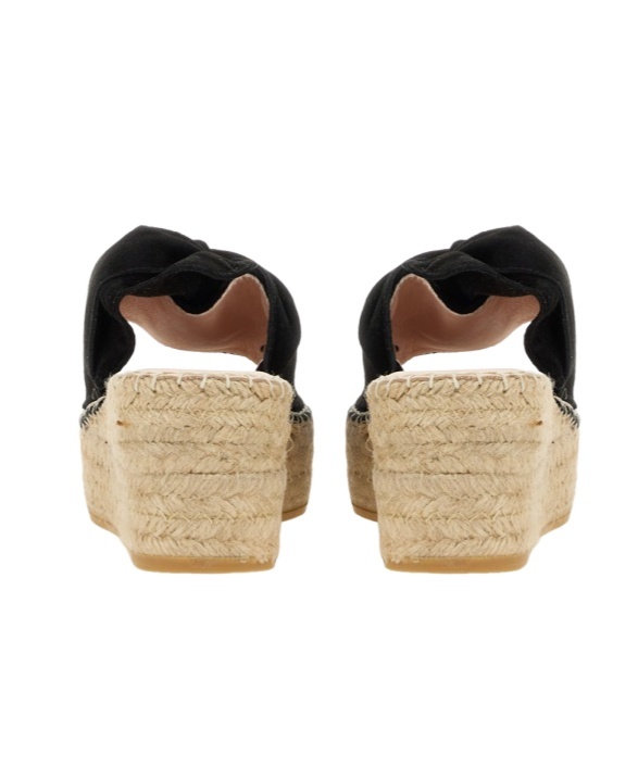 Manebi Manebí Knot Sandal In Black