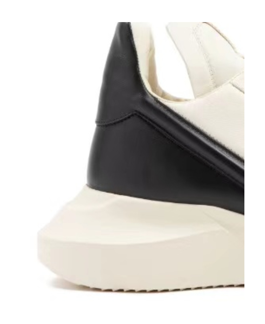 Rick Owens Color-matching Casual Sneakers In White