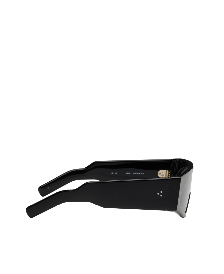 Rick Owens Logo Sunglasses In Gray